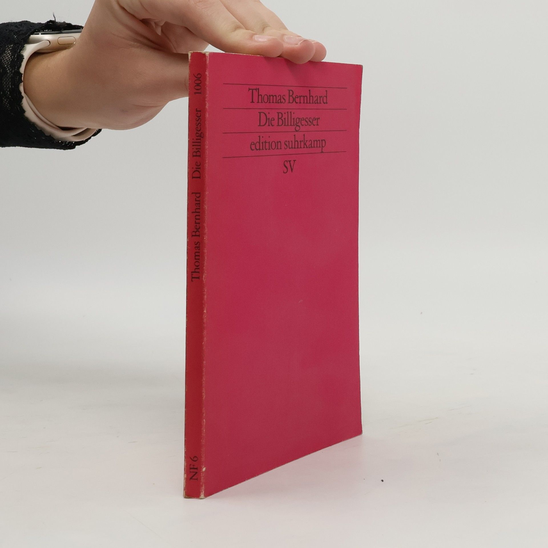 Thomas Bernhard Die Billigesser