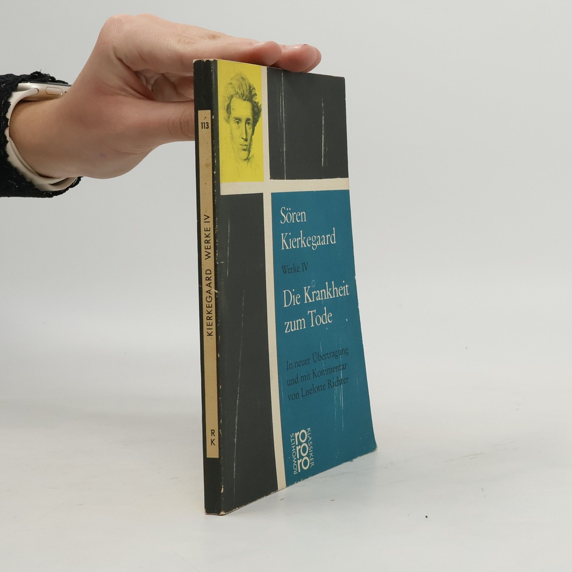 Søren Kierkegaard Werke IV. Die Krankheit zum Tode