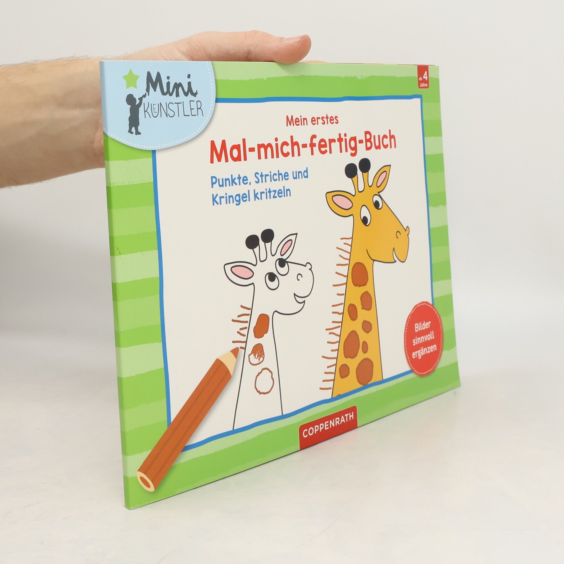 Autores varios Mini-Künstler: Mein erstes Mal-mich-fertig-Buch