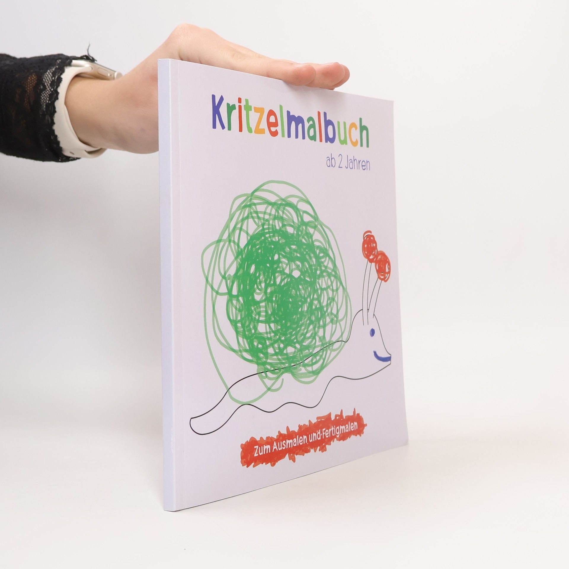 Selbstimpuls Kritzelmalbuch ab 2 Jahren: Zum Ausmalen und Fertigmalen