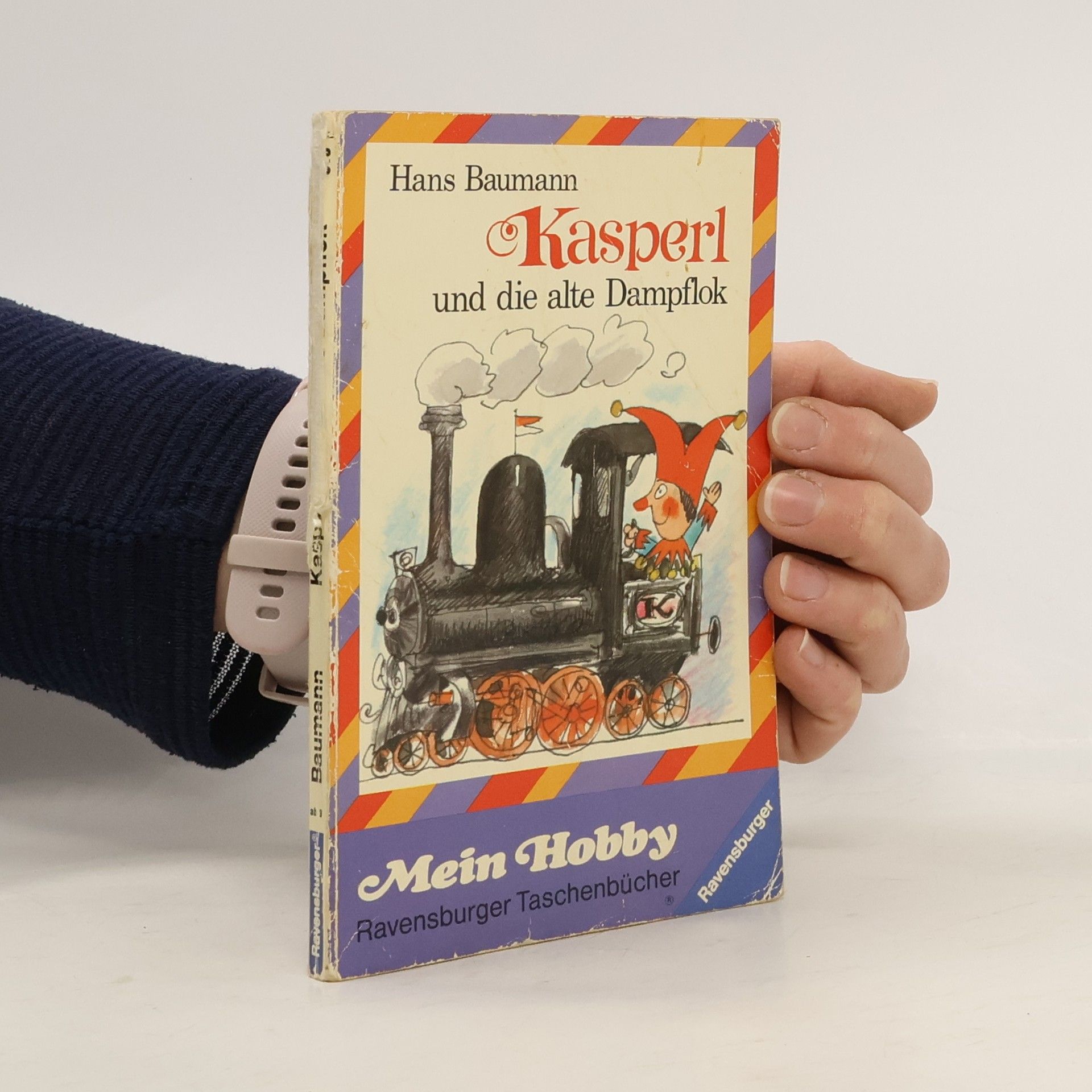 Hans Baumann Kasperl und die alte Dampflok