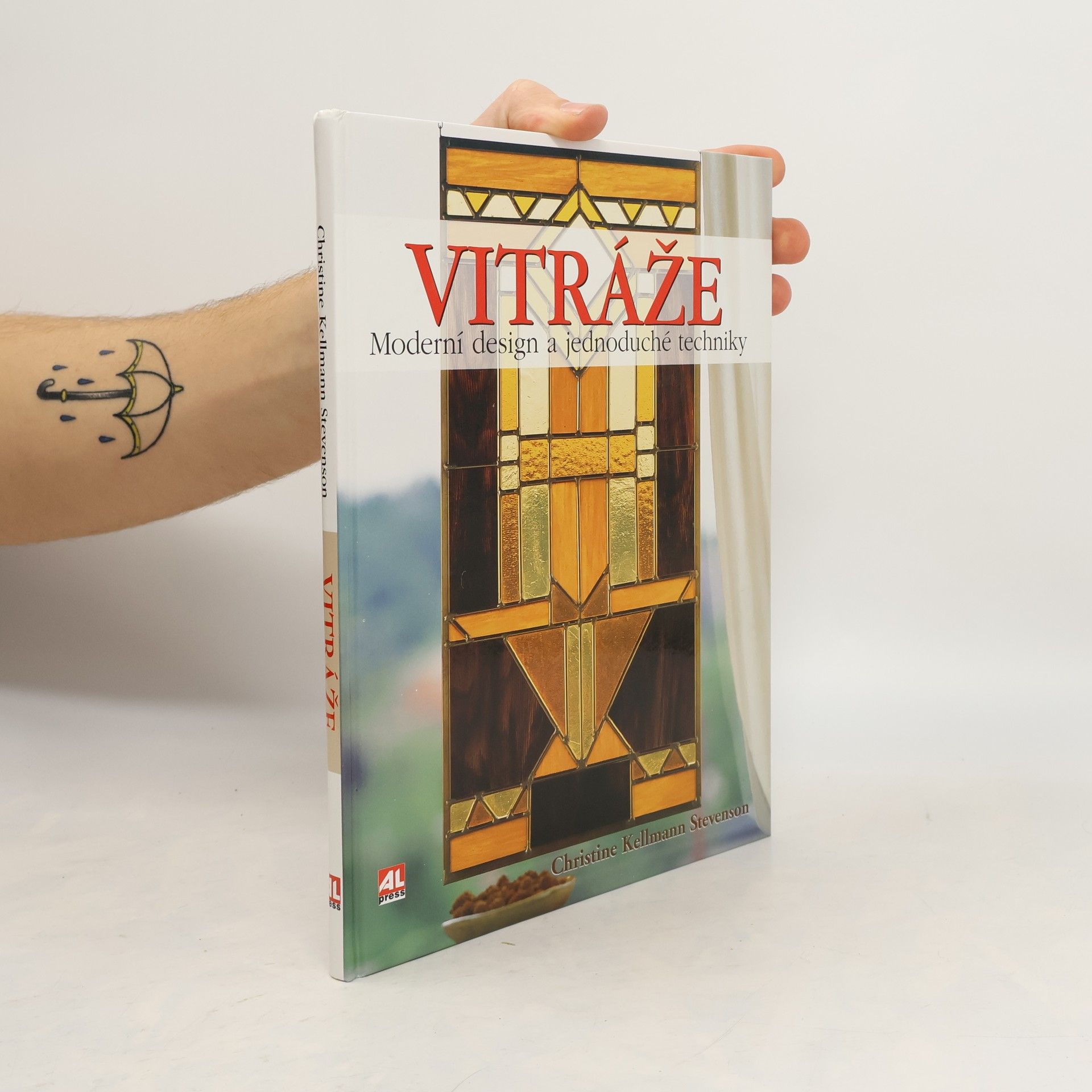 Christine Kellmann Stevenson Vitráže. Moderní design a jednoduché techniky