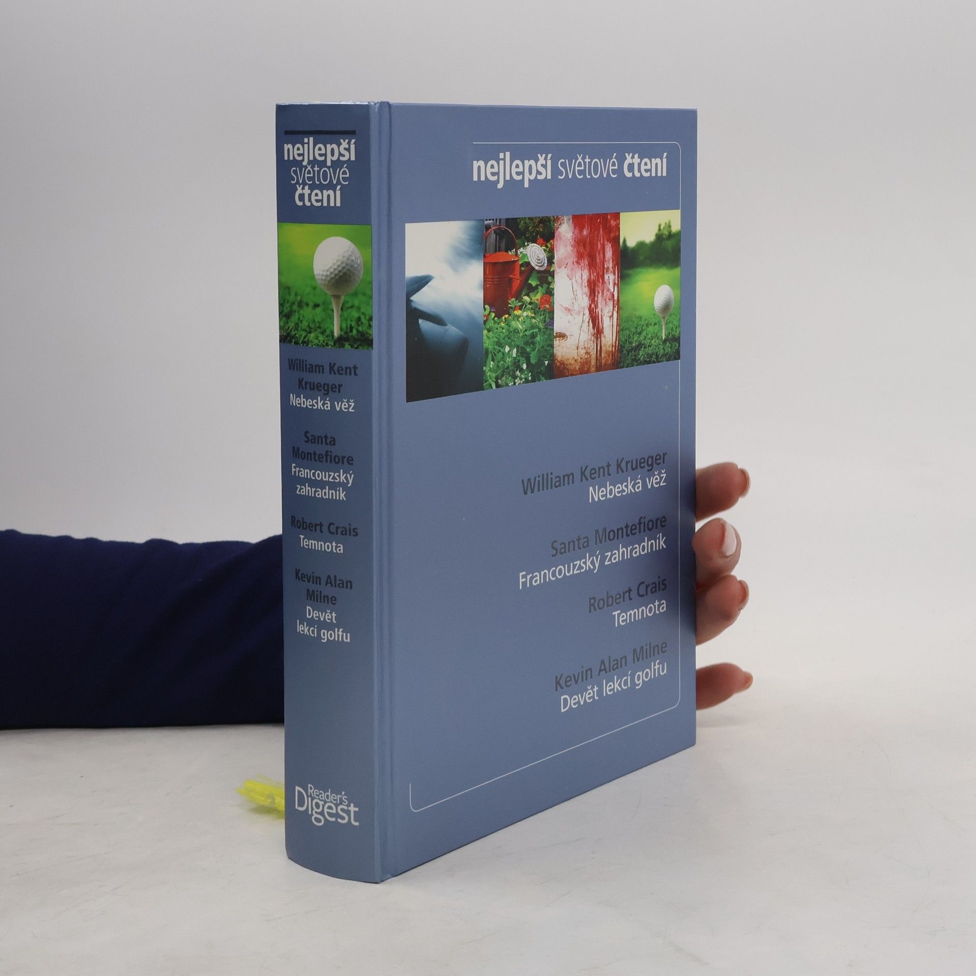 Nejlepší světové čtení: Nebeská věž. Francouzský zahradník. Temnota. Devět lekcí golfu