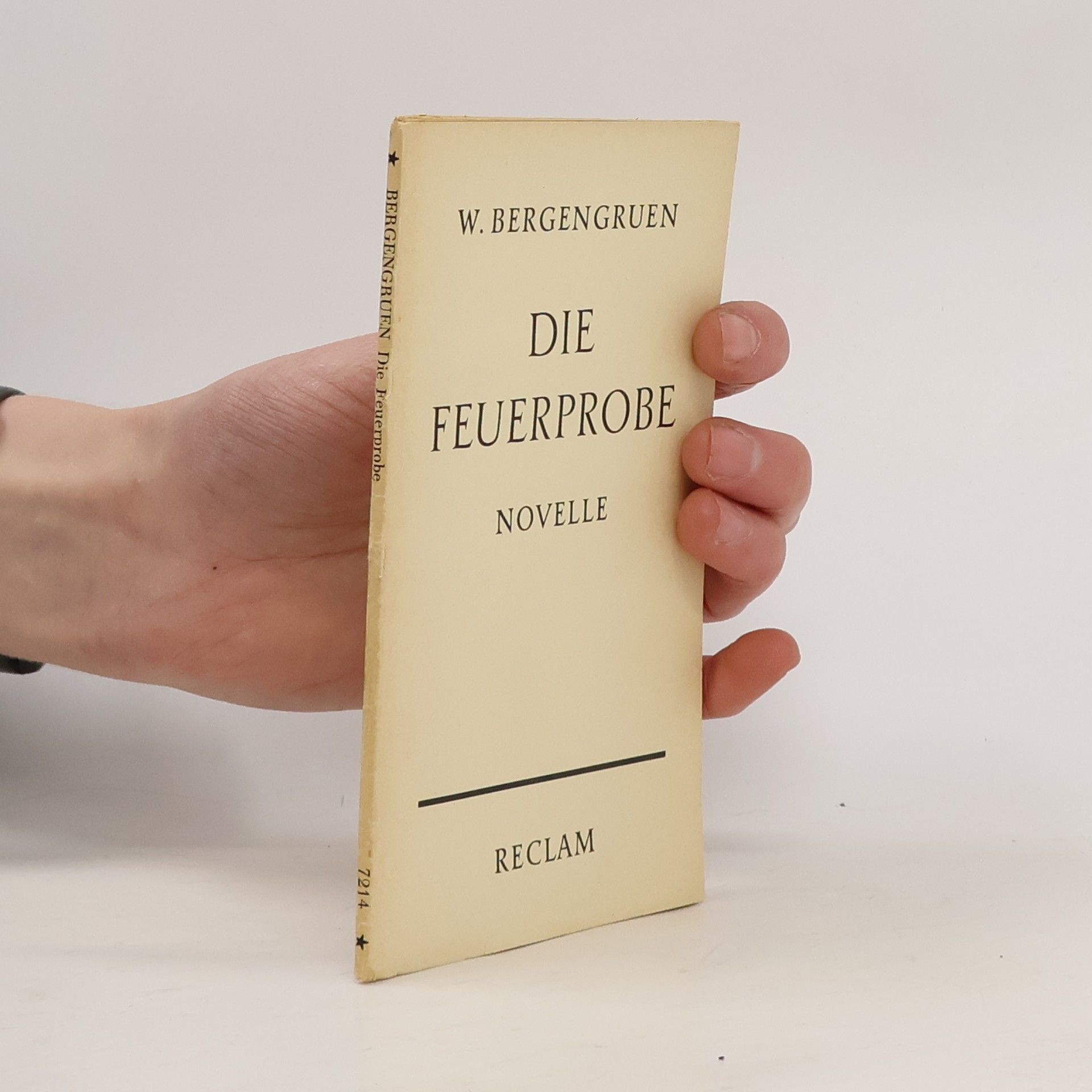 Werner Bergengruen Die Feuerprobe