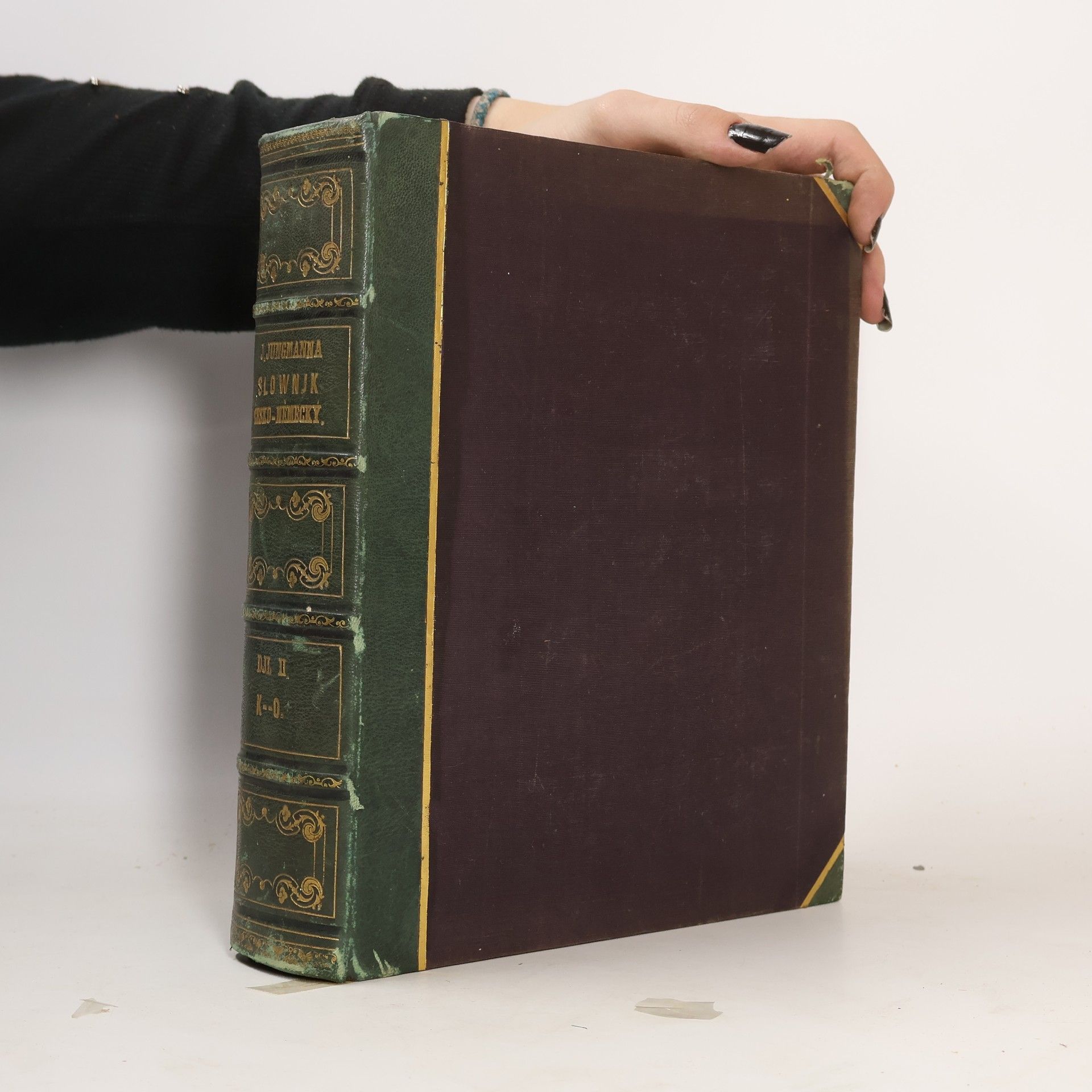 Josef Jungmann Slovník česko-německý Josefa Jungmanna. Díl 1. K-O