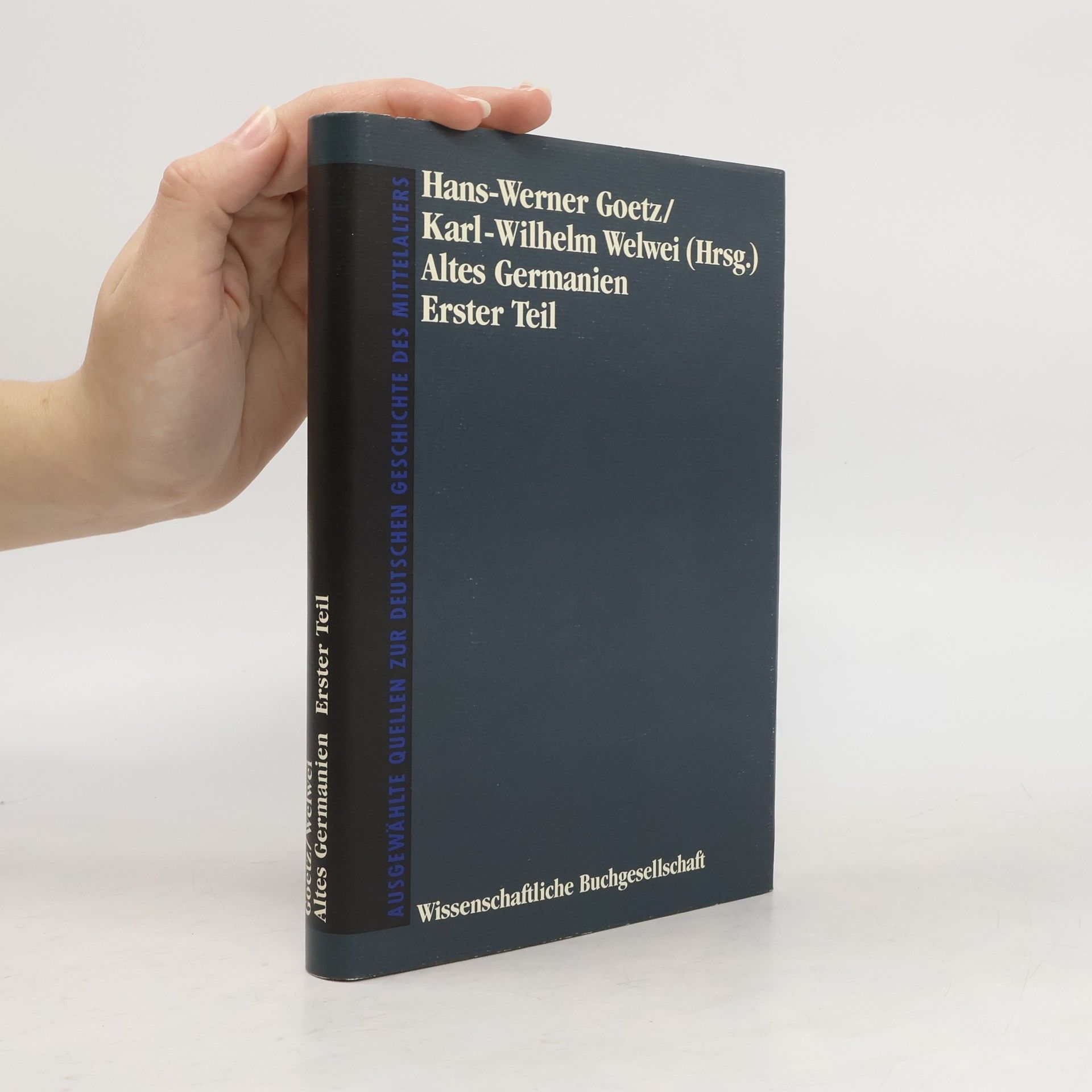 Hans Werner Goetz Altes Germanien 1