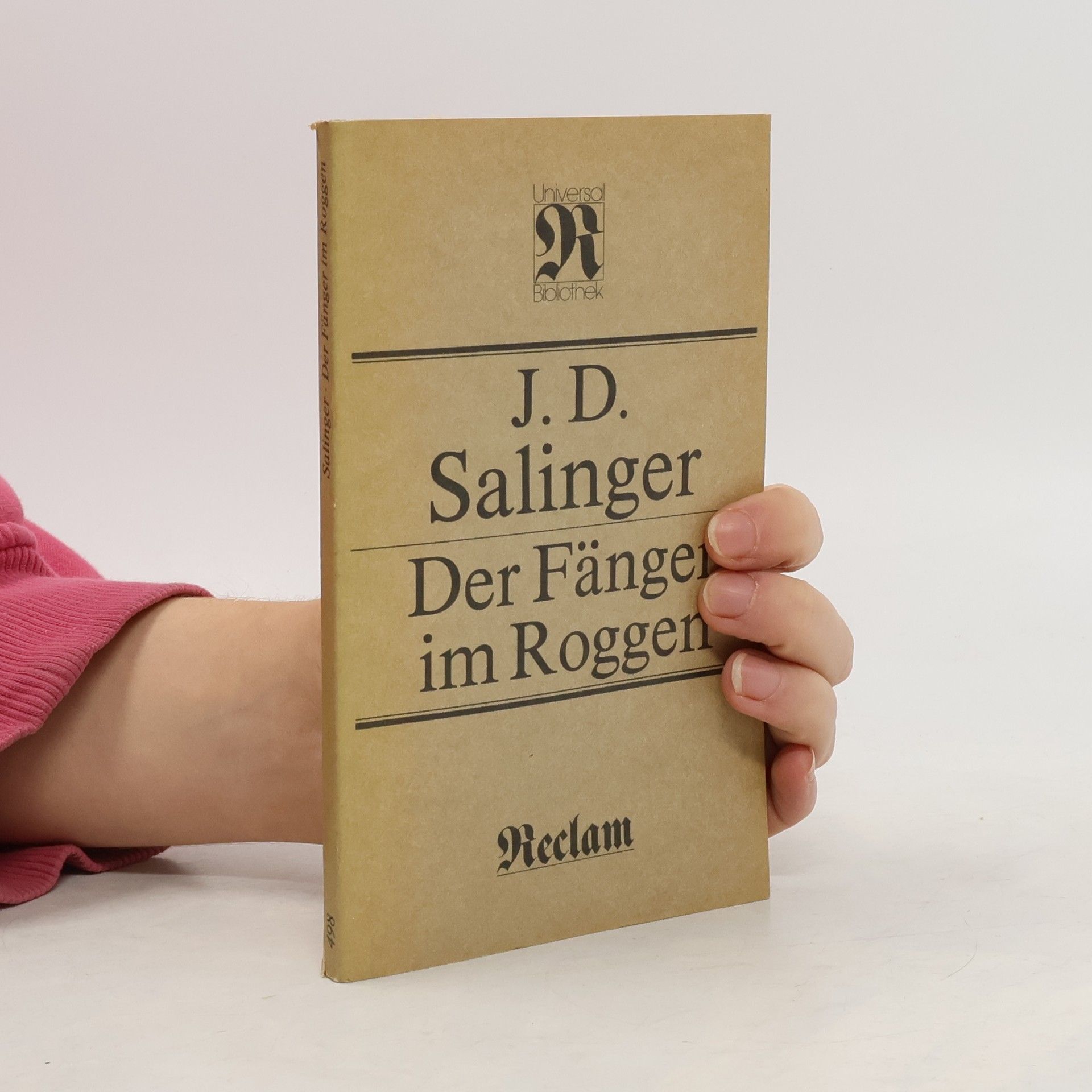 J. D. Salinger Der Fänger im Roggen