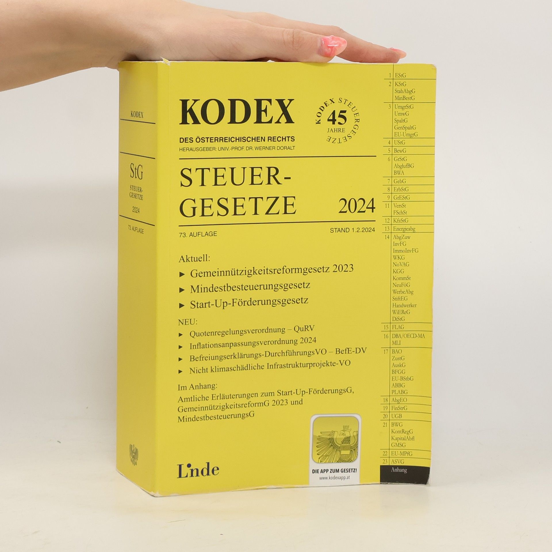KODEX Steuergesetze 2024
