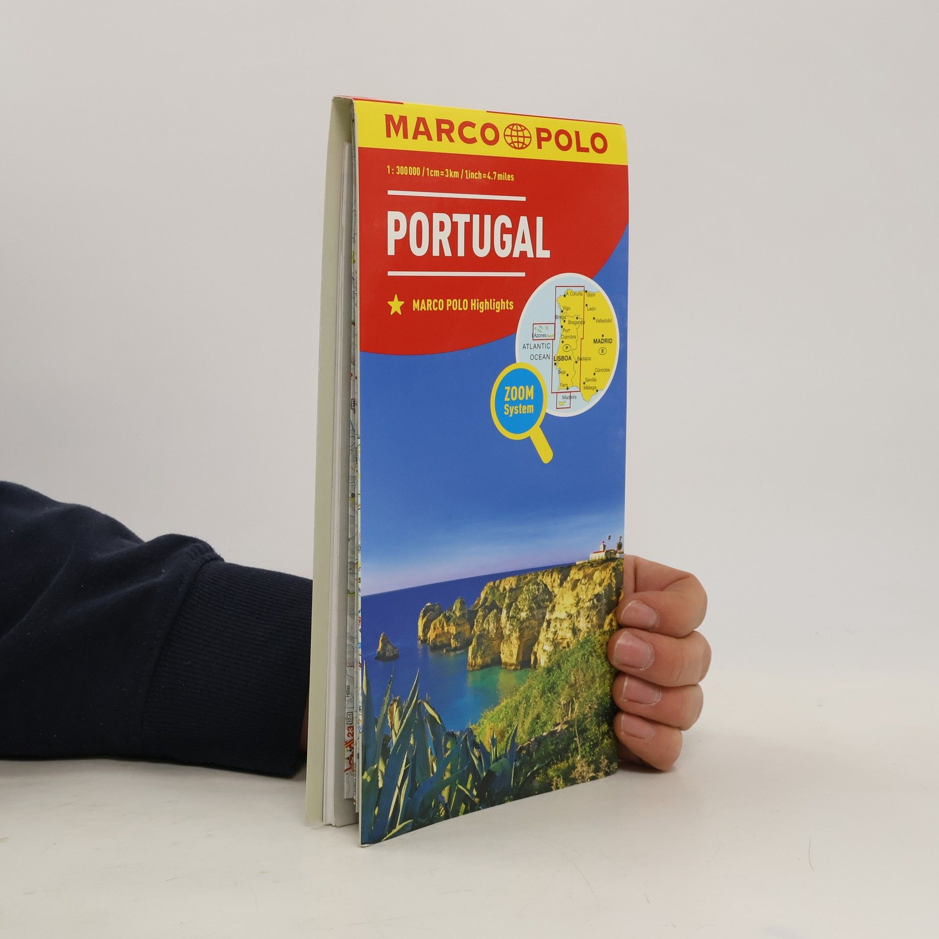 Various authors MARCO POLO Länderkarte Portugal 1:300.000: Zoom System