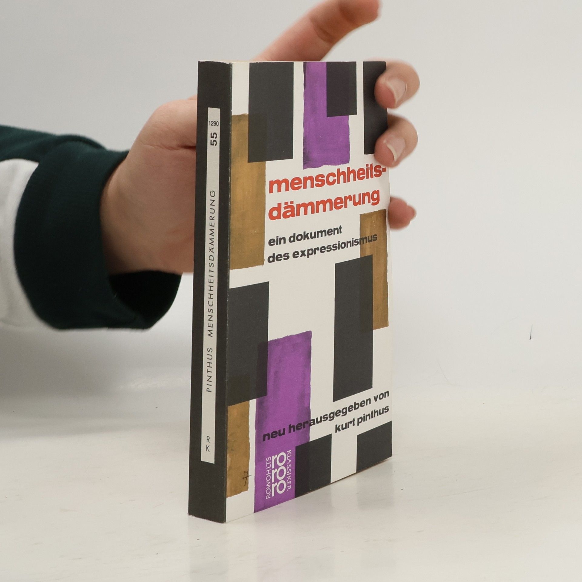 Kurt Pinthus Menschheitsdämmerung