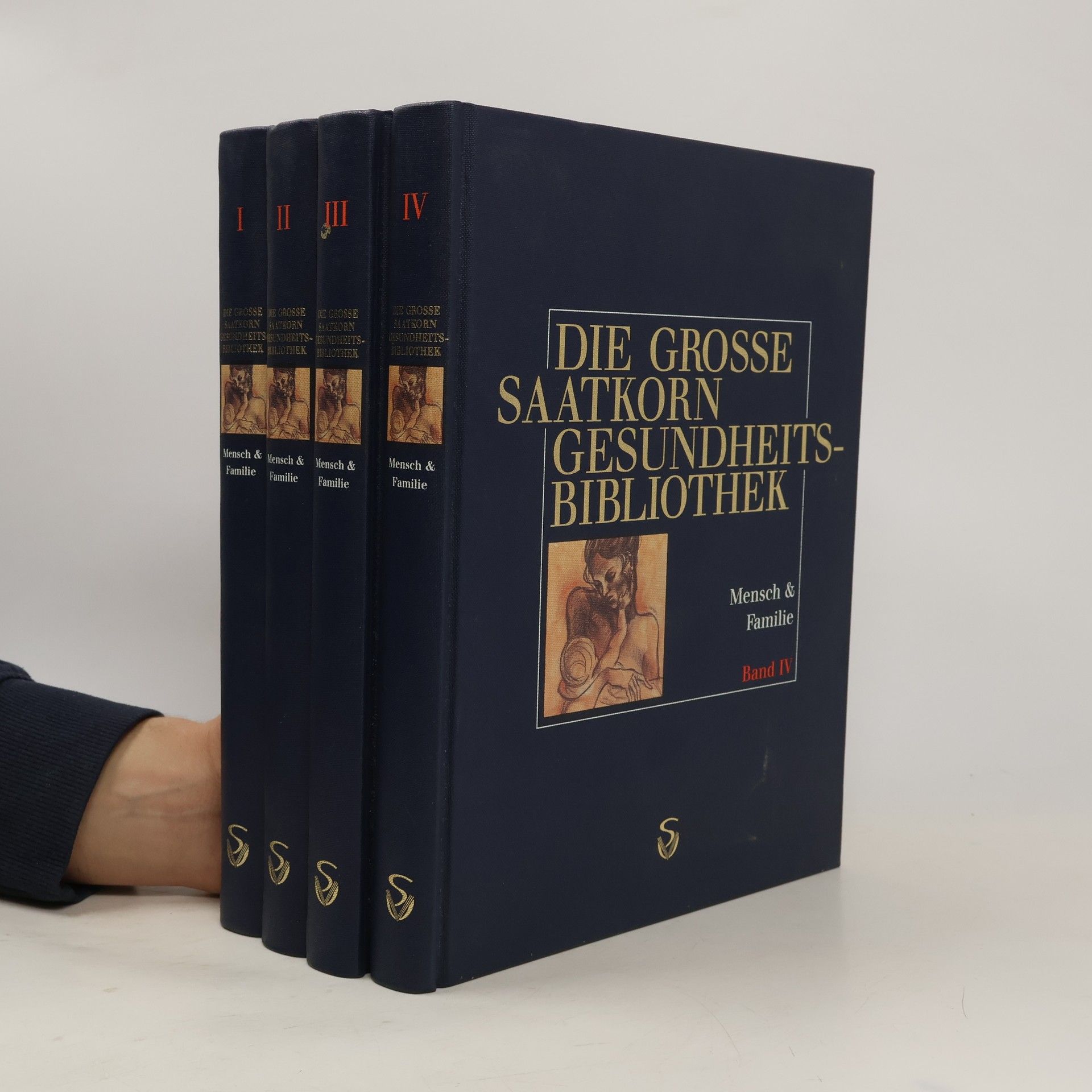 Autorenkollektiv Die grosse Saatkorn Gesundheitsbibliothek I-IV