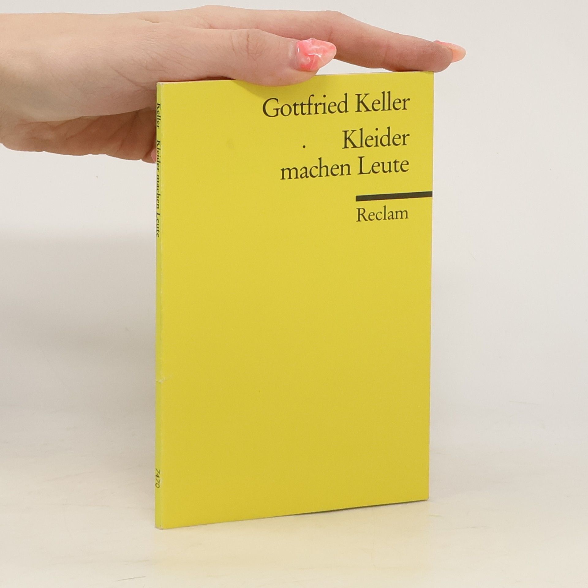 Gottfried Keller Kleider machen Leute