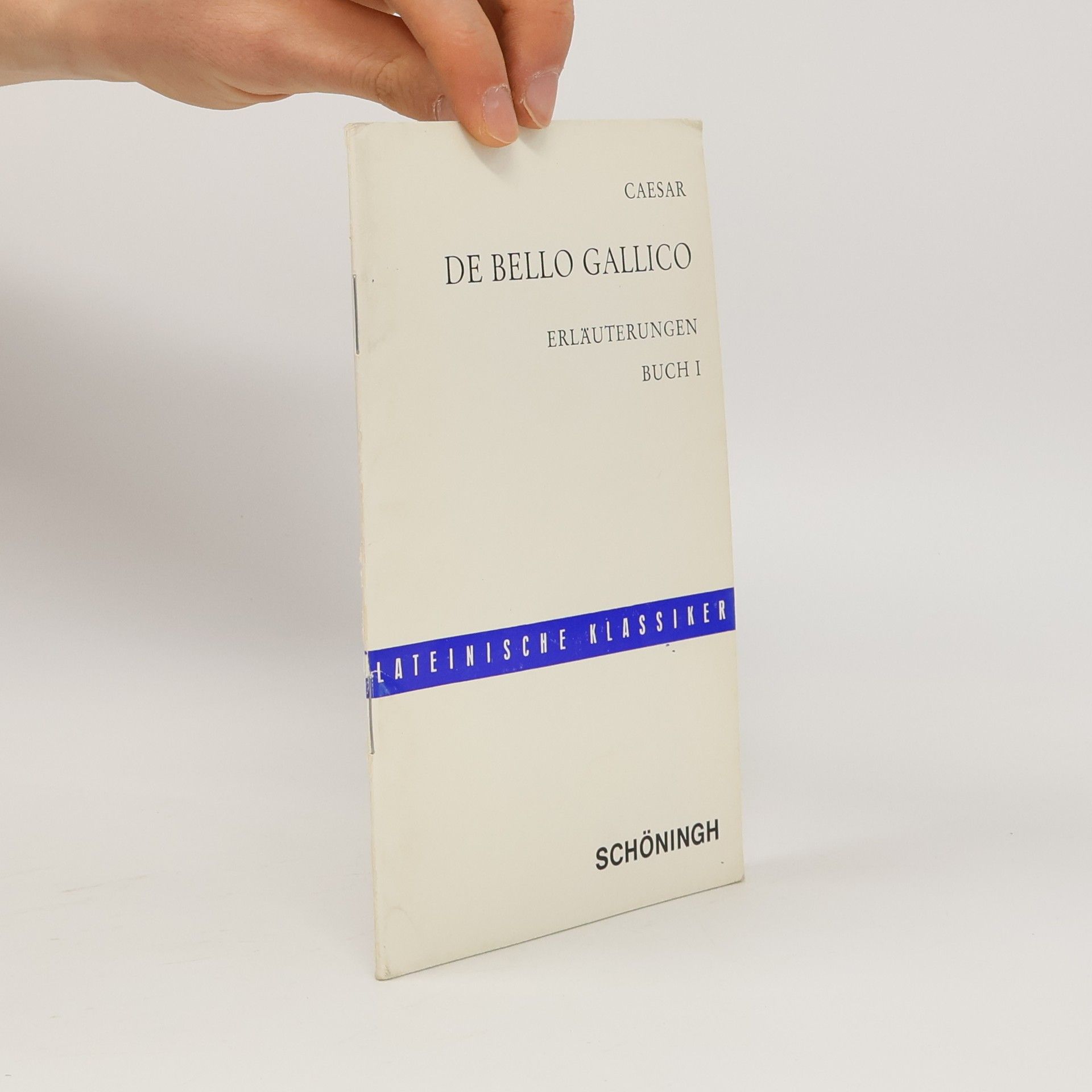 Gaius Iulius Caesar De Bello Gallico I