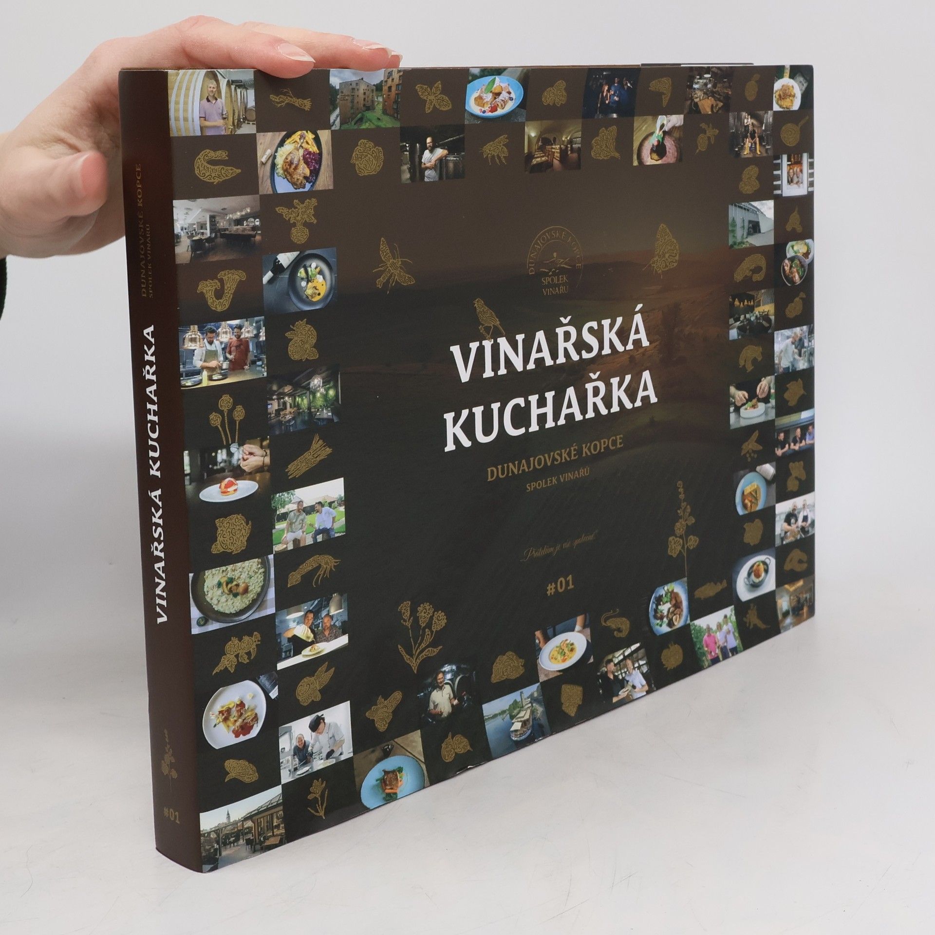 spolek vinařů Vinařská kuchařka 01 - Dunajovské kopce