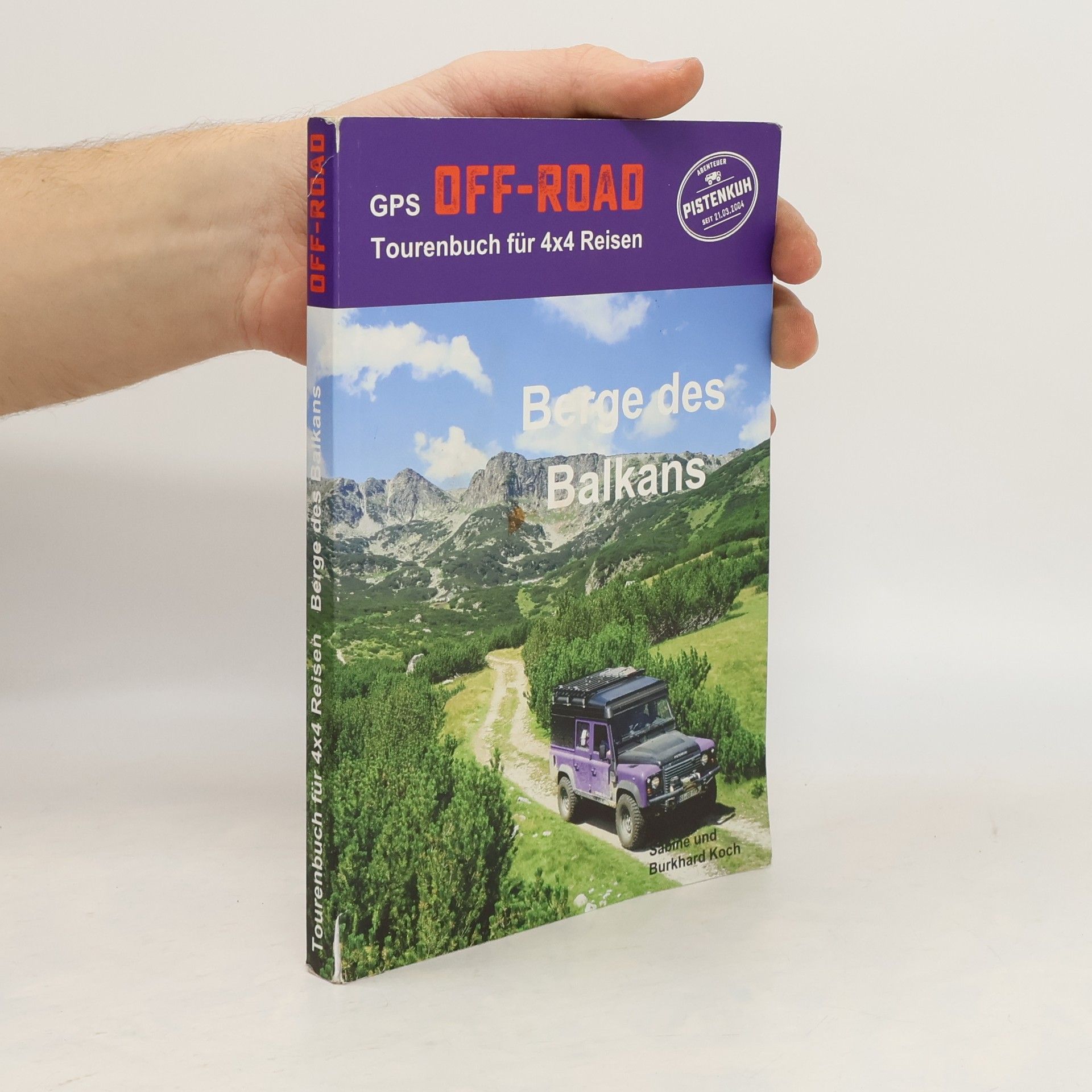 GPS Offroad Tourenbuch für 4x4 Reisen - Berge des Balkans