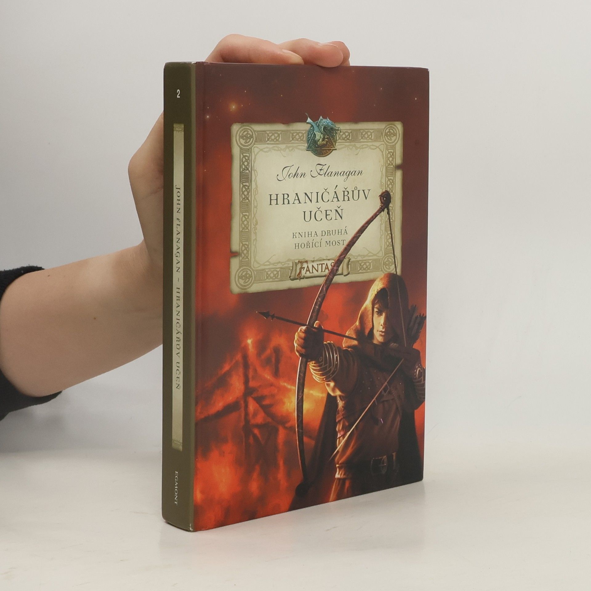 John Flanagan Hraničářův učeň. Hořící most