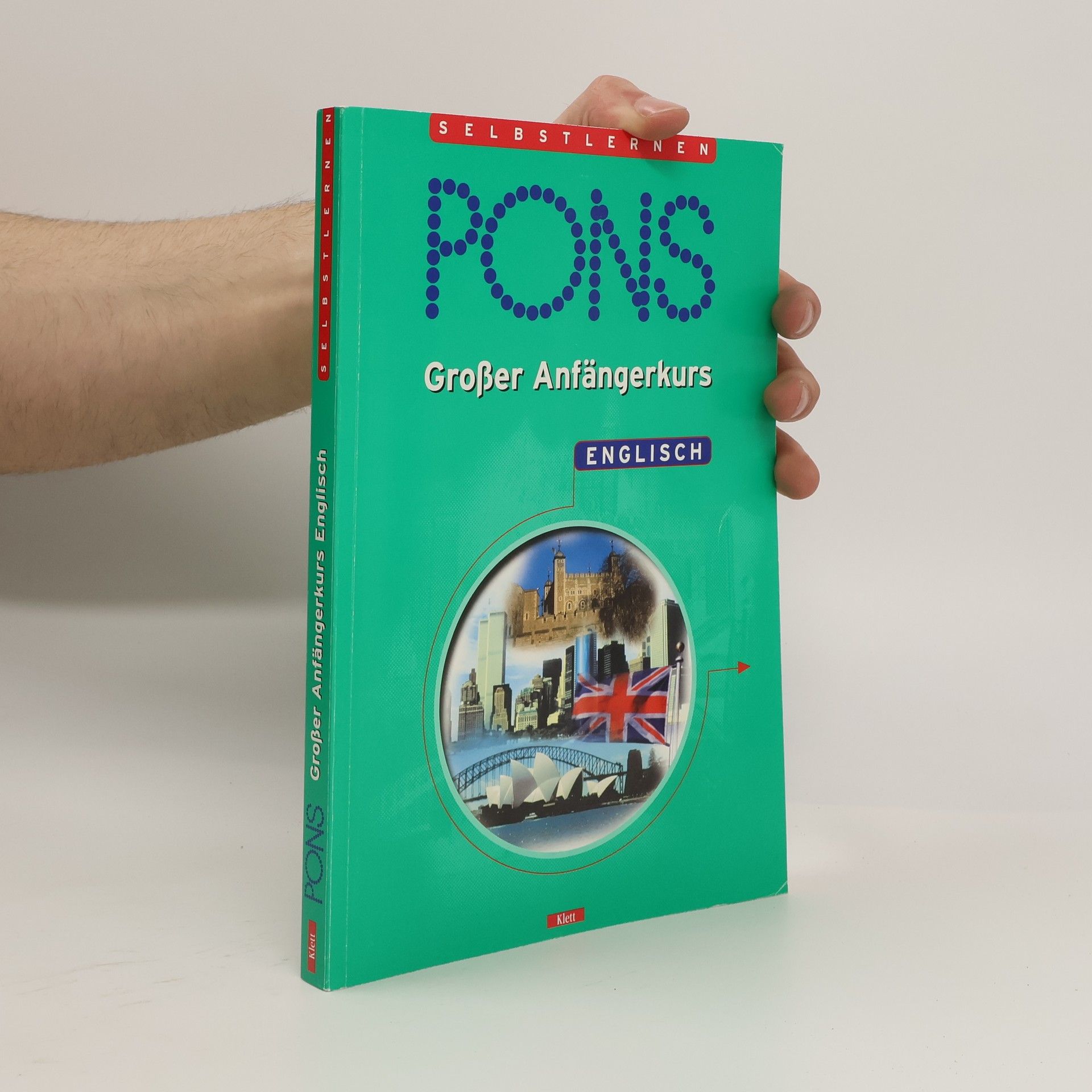 Autorenkollektiv PONS Großer Anfängerkurs Englisch, je 4 Cassetten m. Lehrbuch