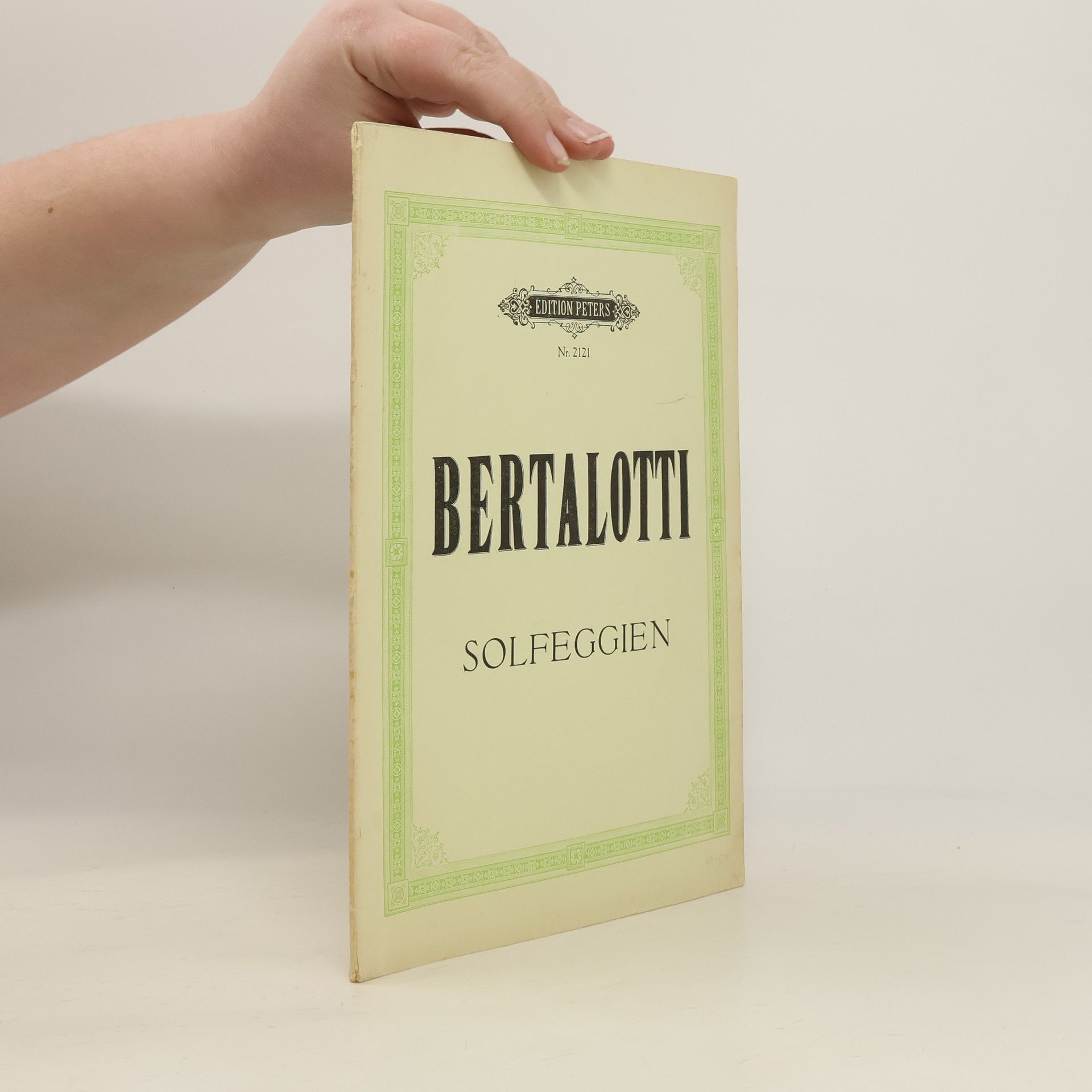 Angelo Bertalotti 50 Zweistimmige Chor-Solfeggien