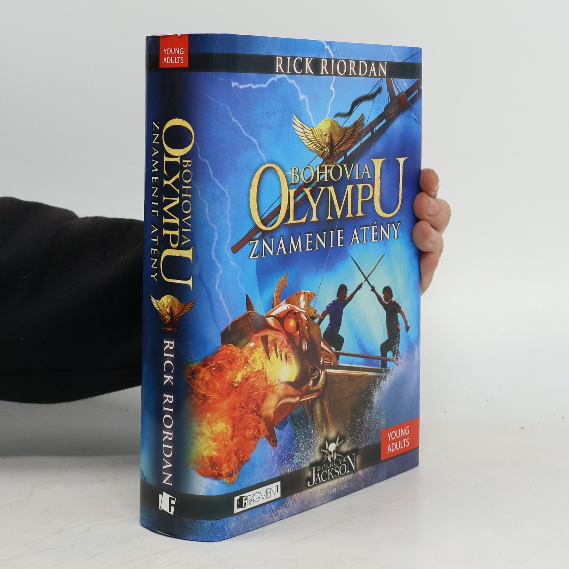 Rick Riordan Bohovia Olympu – Znamenie Atény