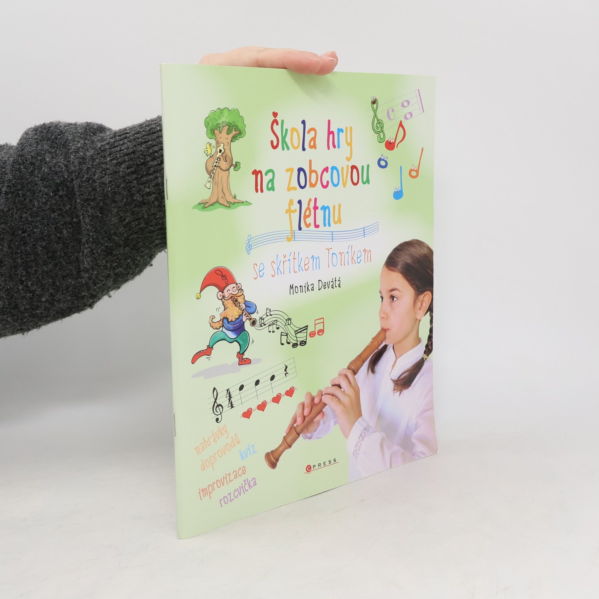 Monika Devátá Škola hry na zobcovou flétnu se skřítkem Toníkem