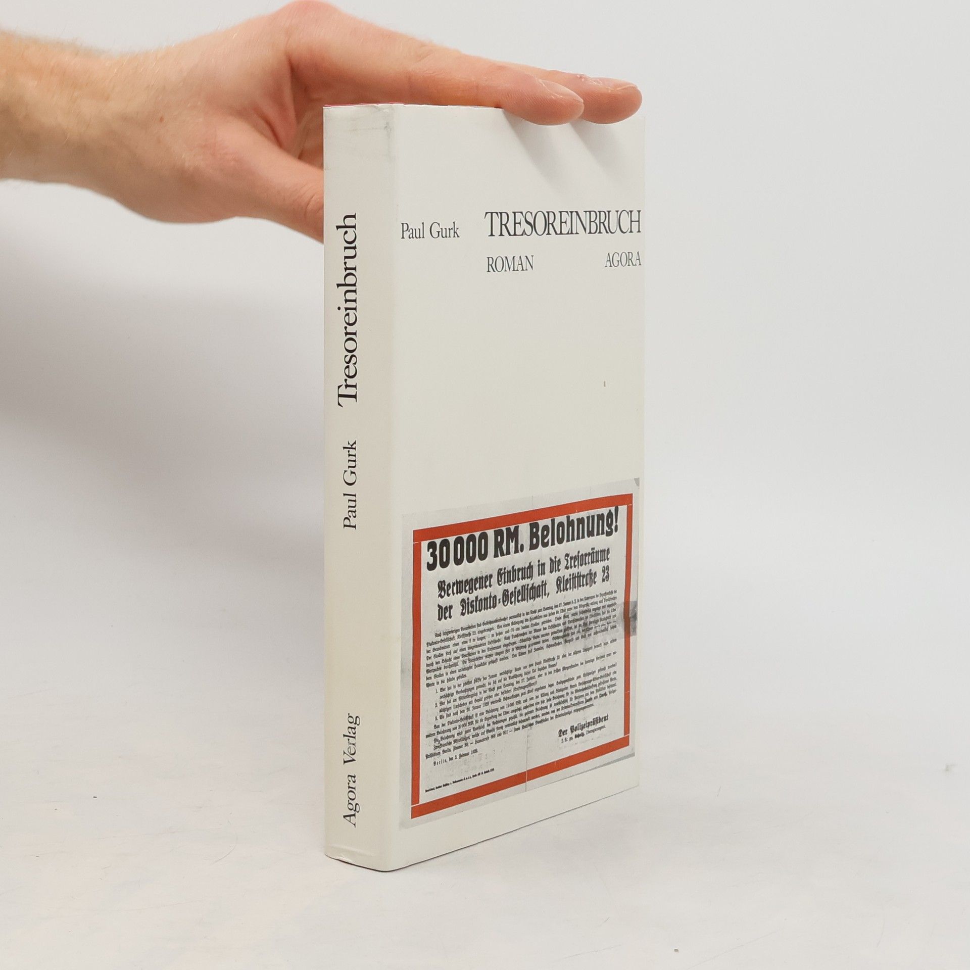 Schriftenreihe Agora - 32: Tresoreinbruch