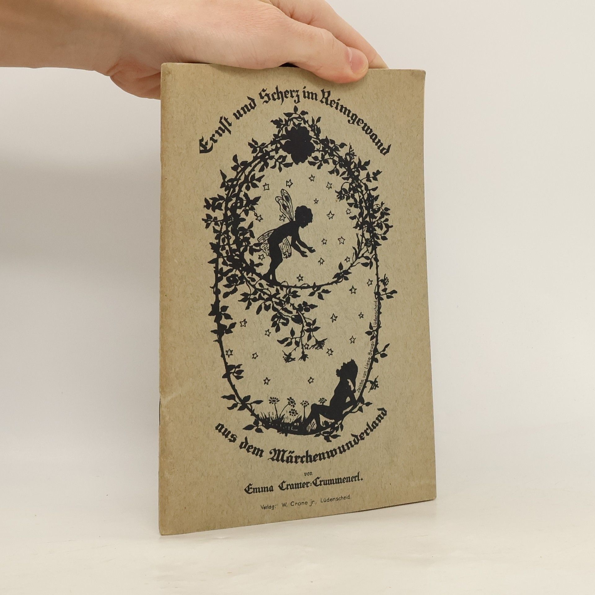 Emma Cramer Crummenerl Ernst und Scherz im Reimgewand aus dem Märchenwunderland