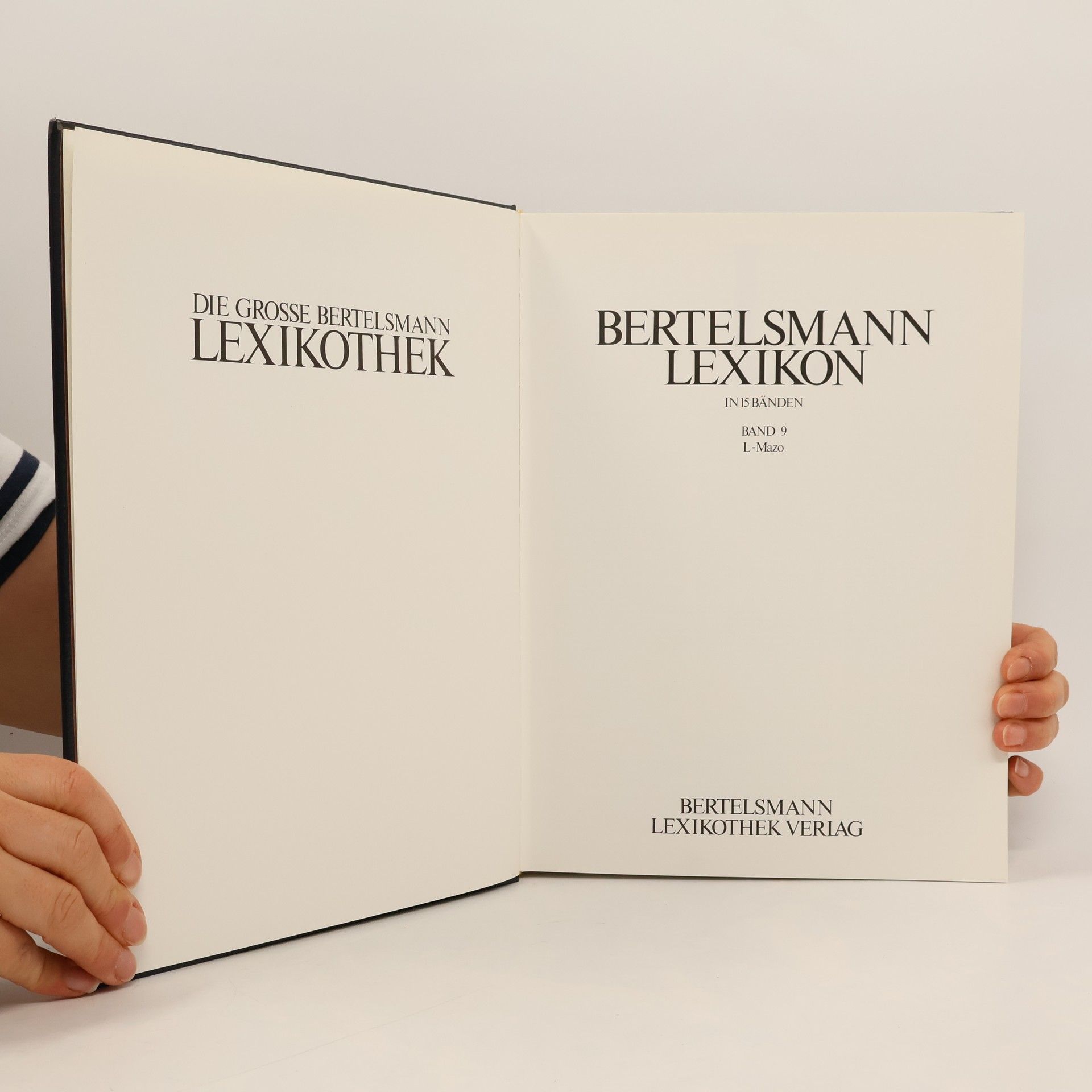 Auteurscollectief Die grosse Bertelsmann Lexikothek. L-Mazo, Bd. 9