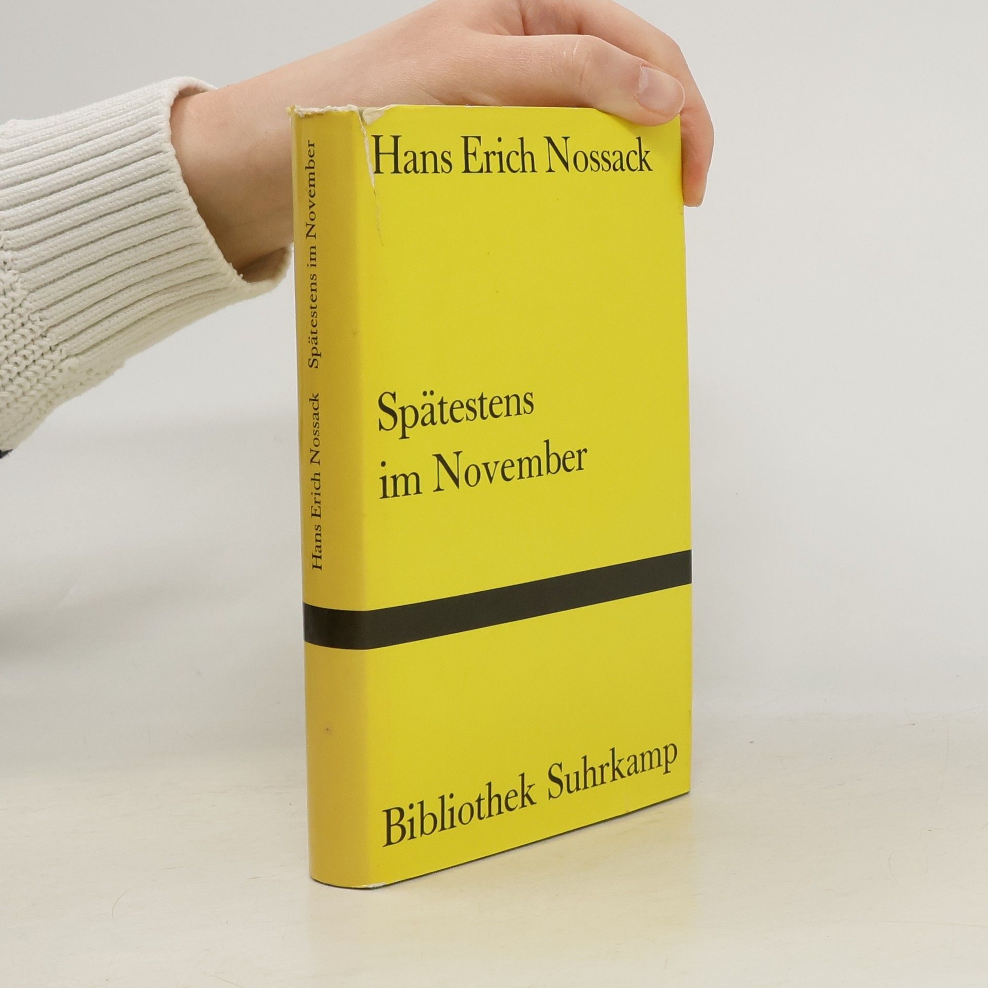 Hans Erich Nossack Spätestens im November