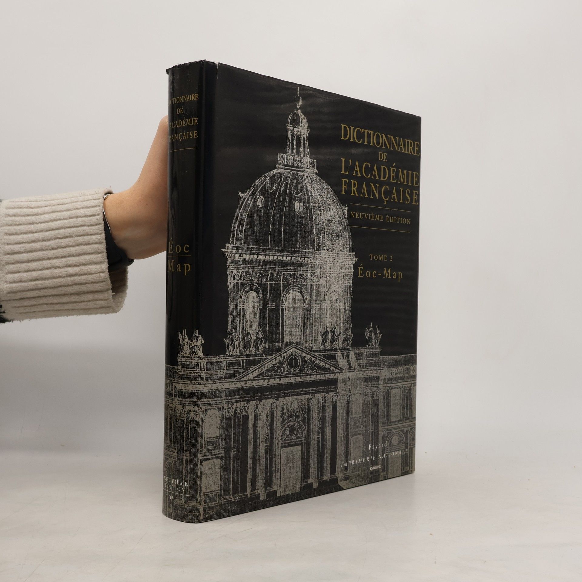 Collectif d'auteurs Dictionnaire de l'Académie française, tome 2