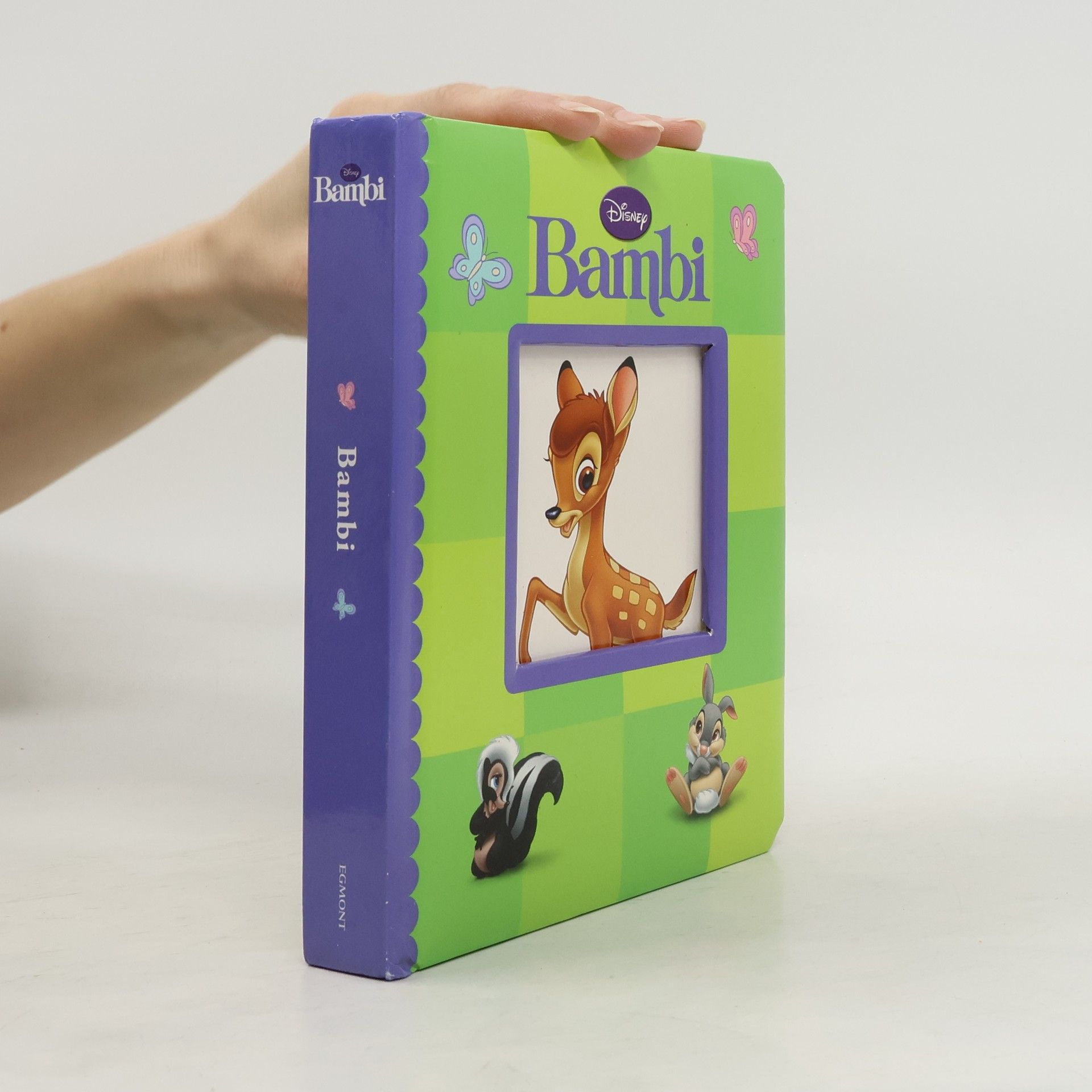 Walt Disney Bambi - leporelo s okénkem