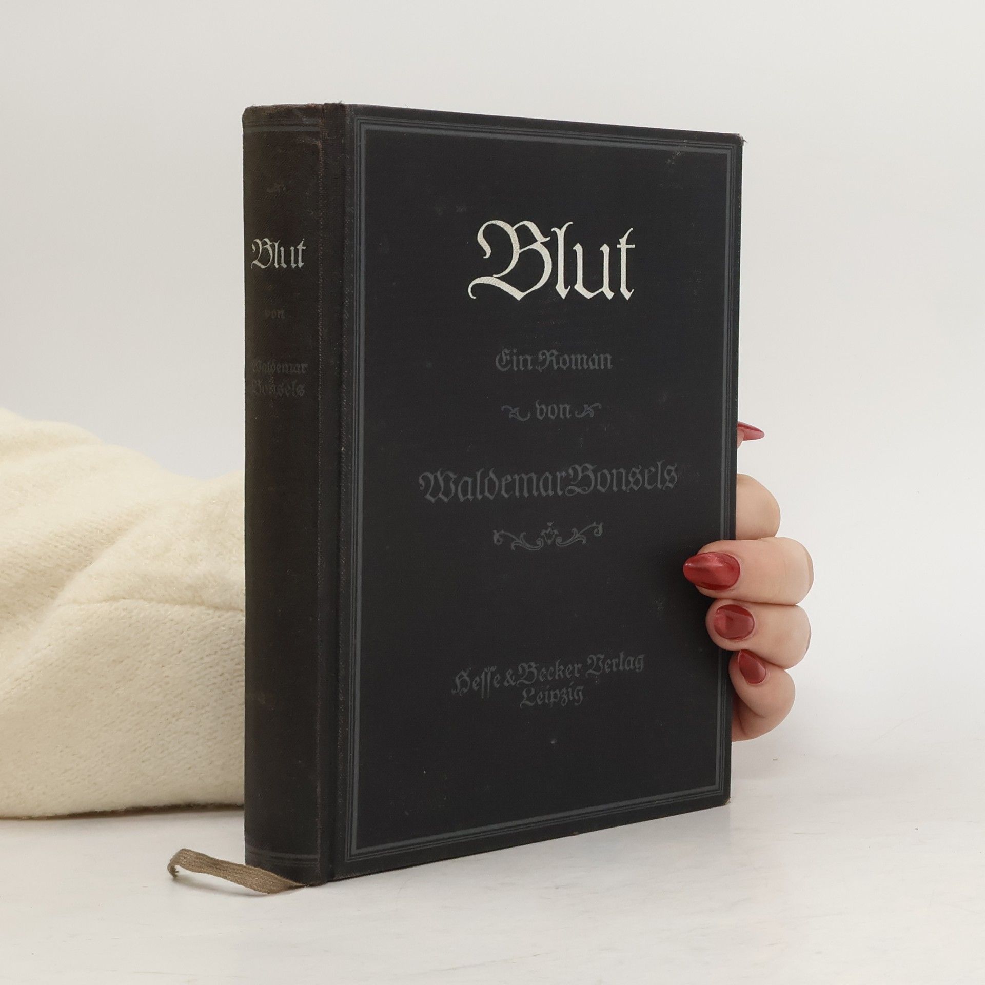 Waldemar Bonsels Blut