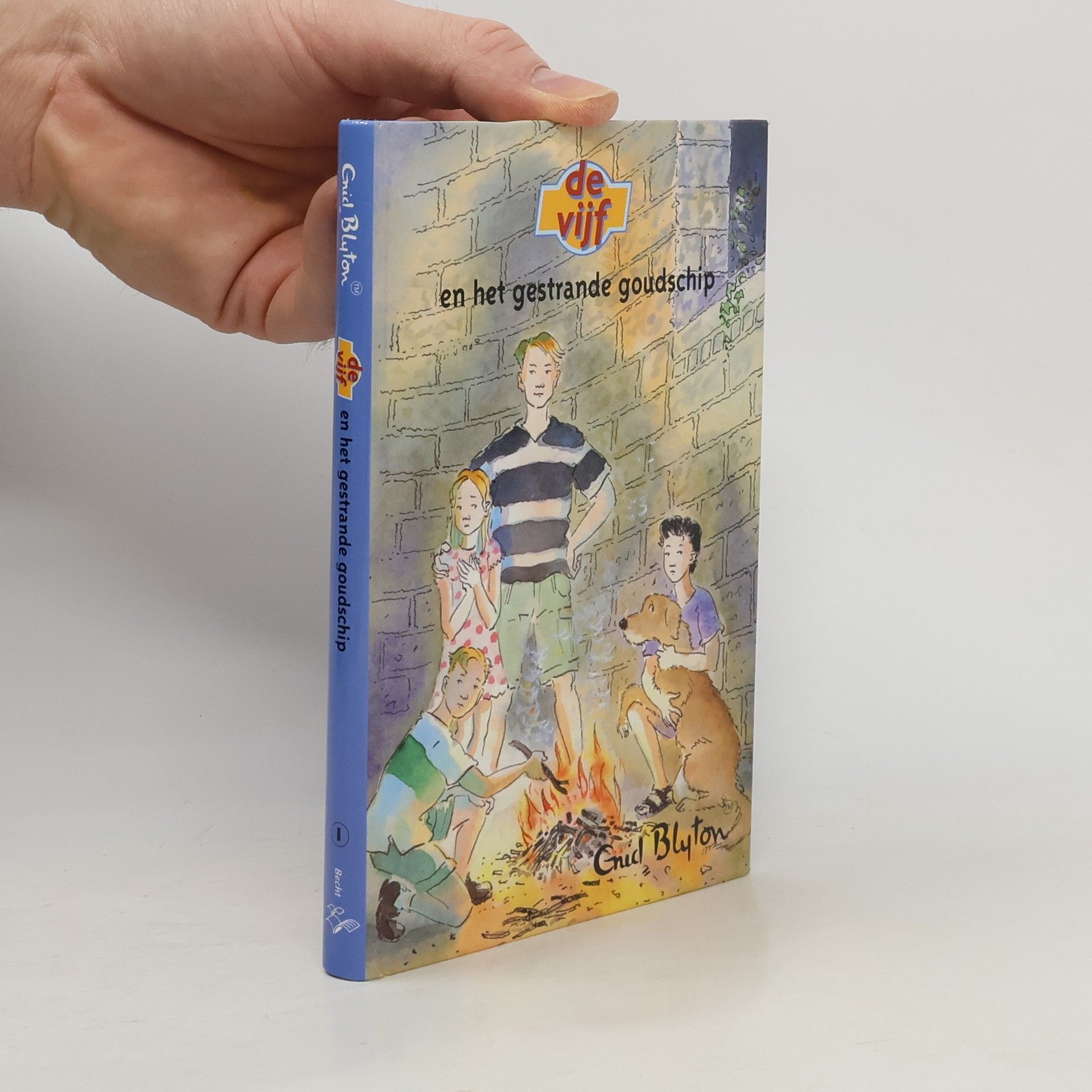 Enid Blyton De vijf en het gestrande goudschip