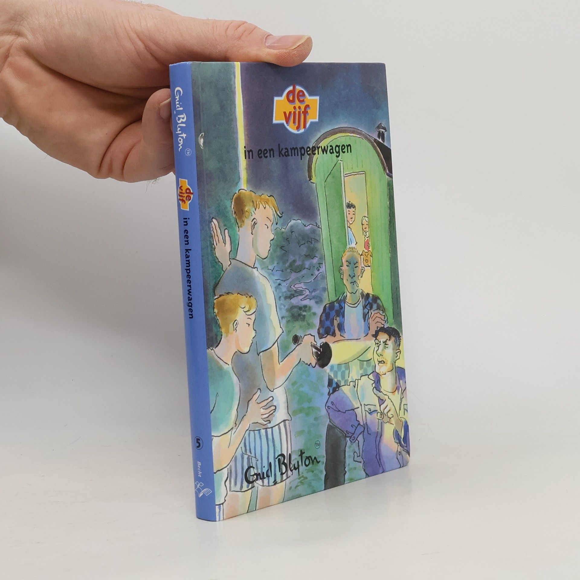 Enid Blyton De Vijf in een kampeerwagen