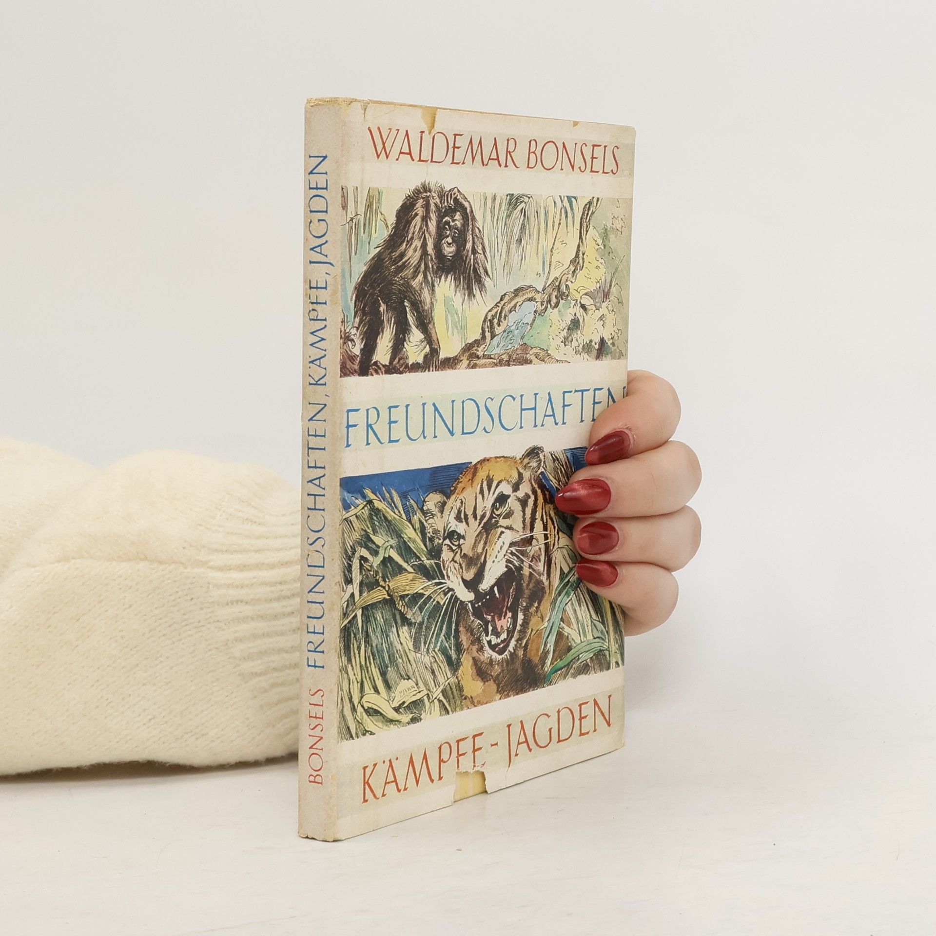 Waldemar Bonsels Freundschaften, Kämpfe, Jagden