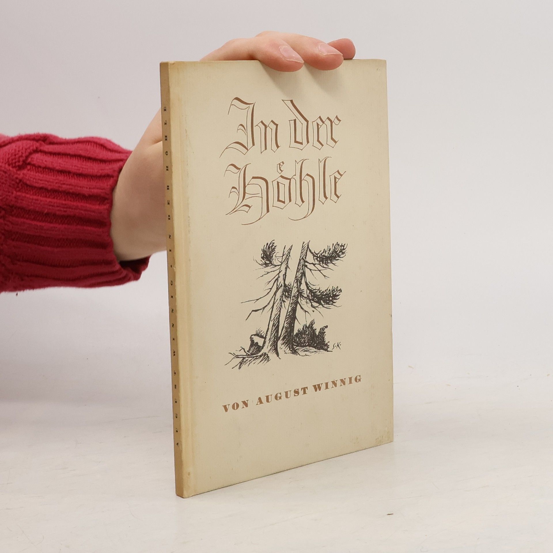 August Winnig In der Höhle