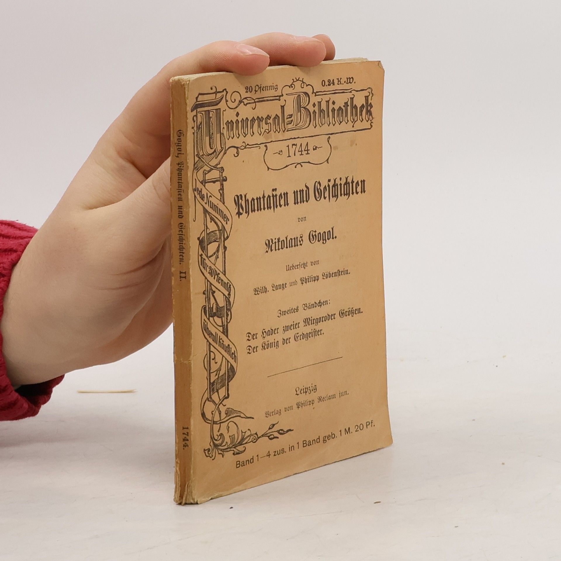 Nikolaj Vasilevič Gogol Phantasien und Geschichten