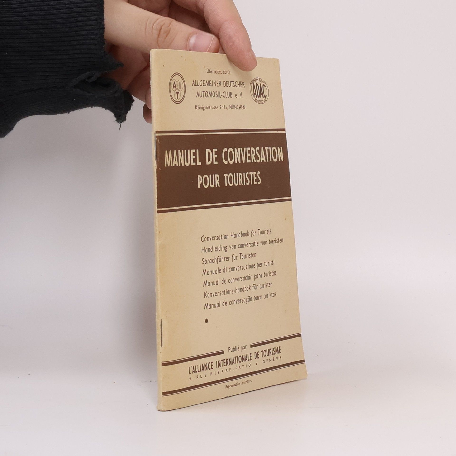 Autorenkollektiv Manuel de conversation pour touristes