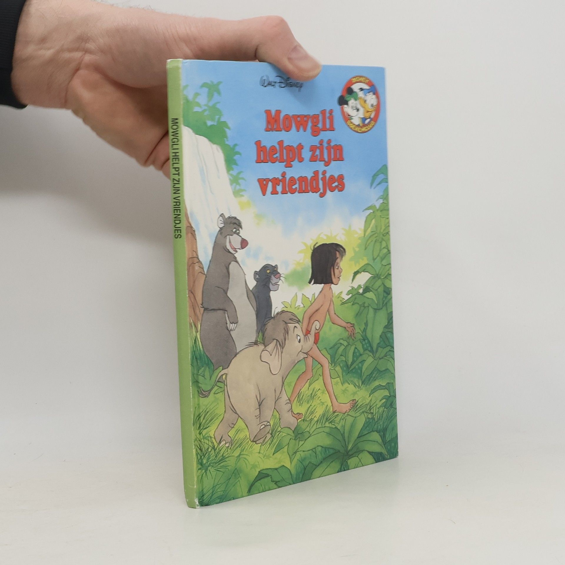 Walt Disney Mowgli helpt zijn vriendjes