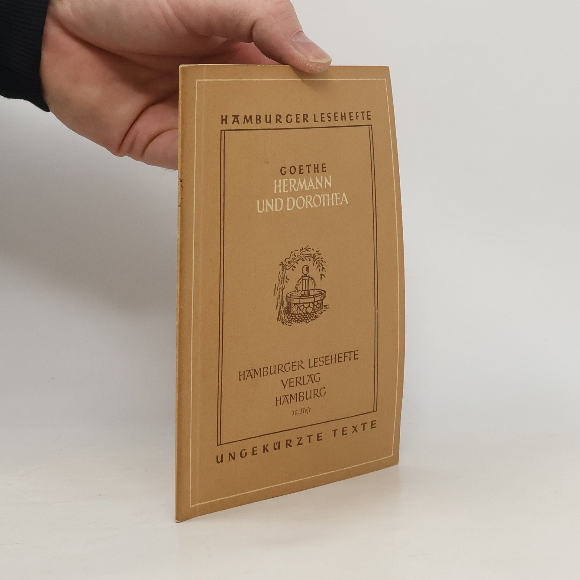 Johann Wolfgang von Goethe Hermann und Dorothea