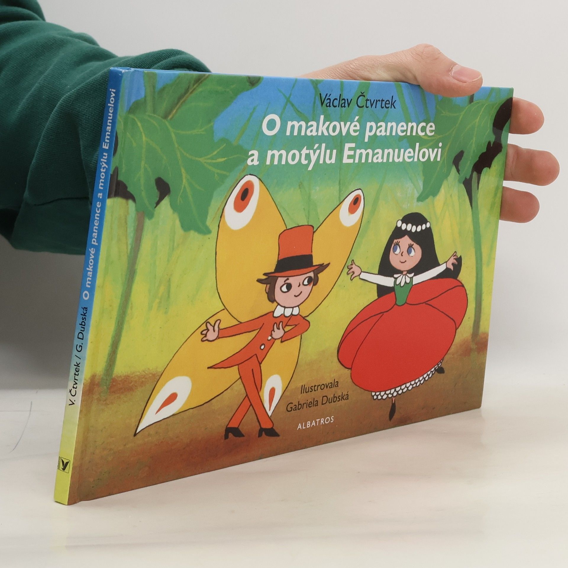 O makové panence a motýlu Emanuelovi