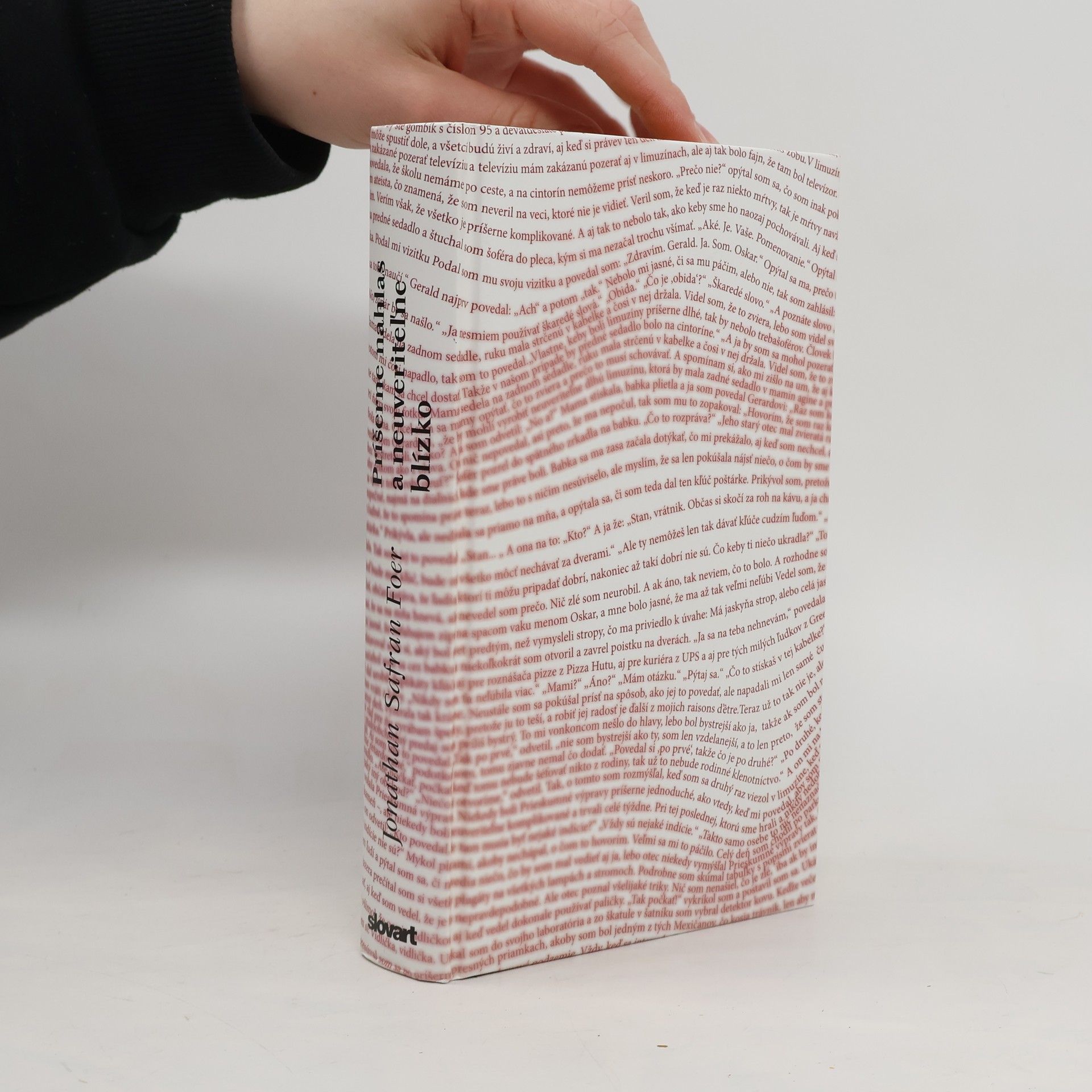 Jonathan Safran Foer Príšerne nahlas a neuveriteľne blízko