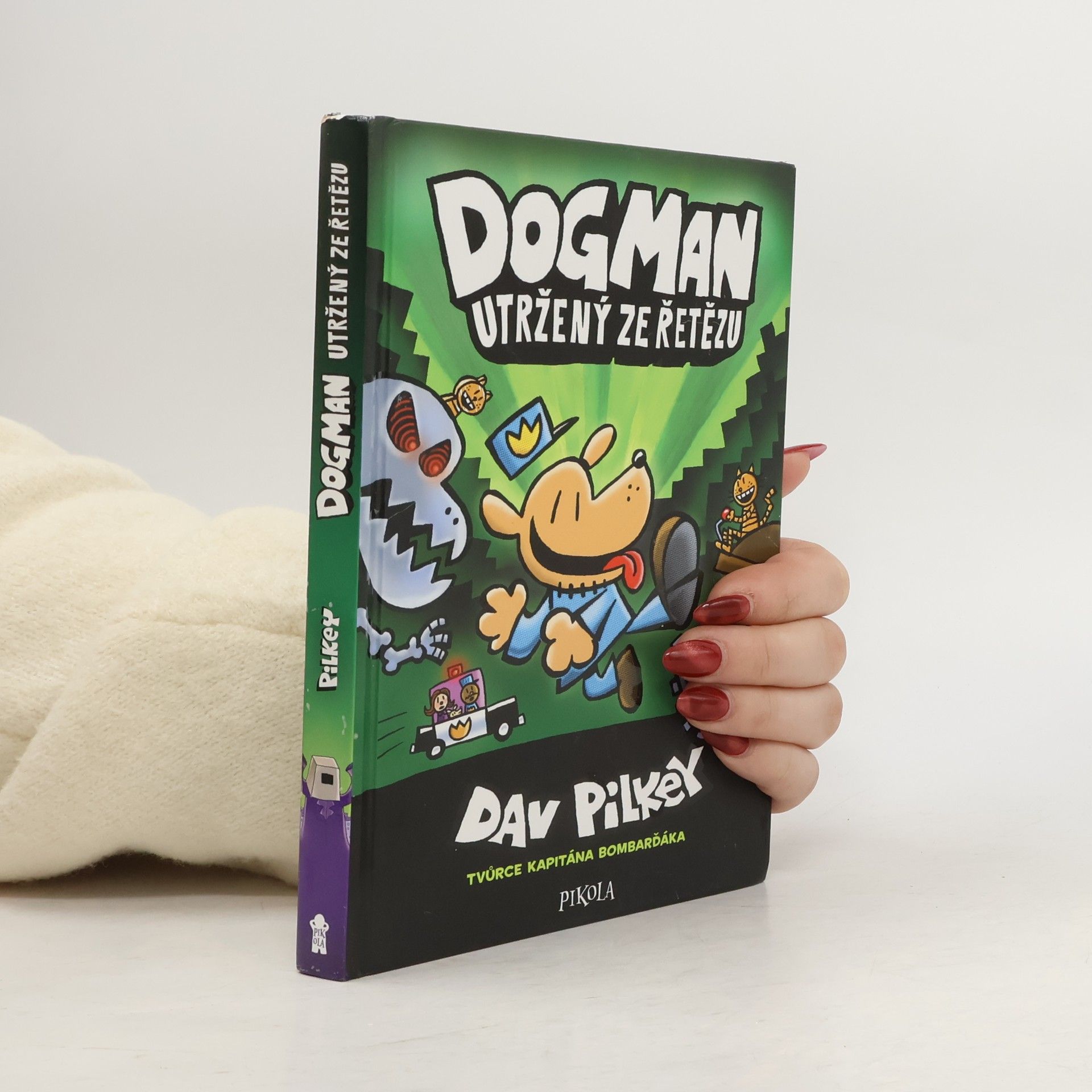 Dav Pilkey Dogman utržený ze řetězu