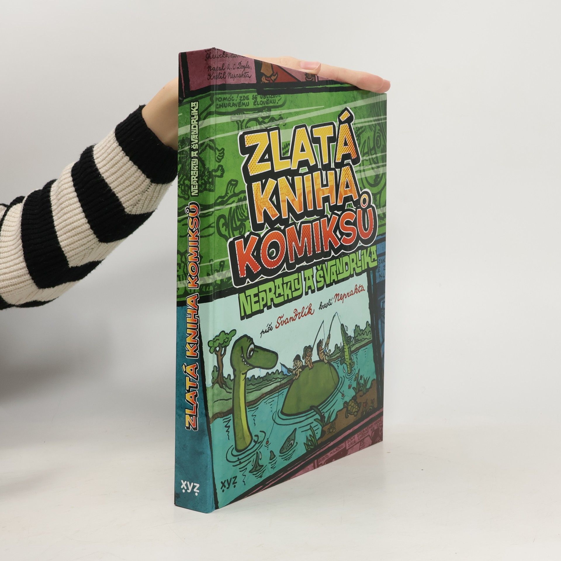 Miloslav Švandrlík Zlatá kniha komiksů Neprakty a Švandrlíka