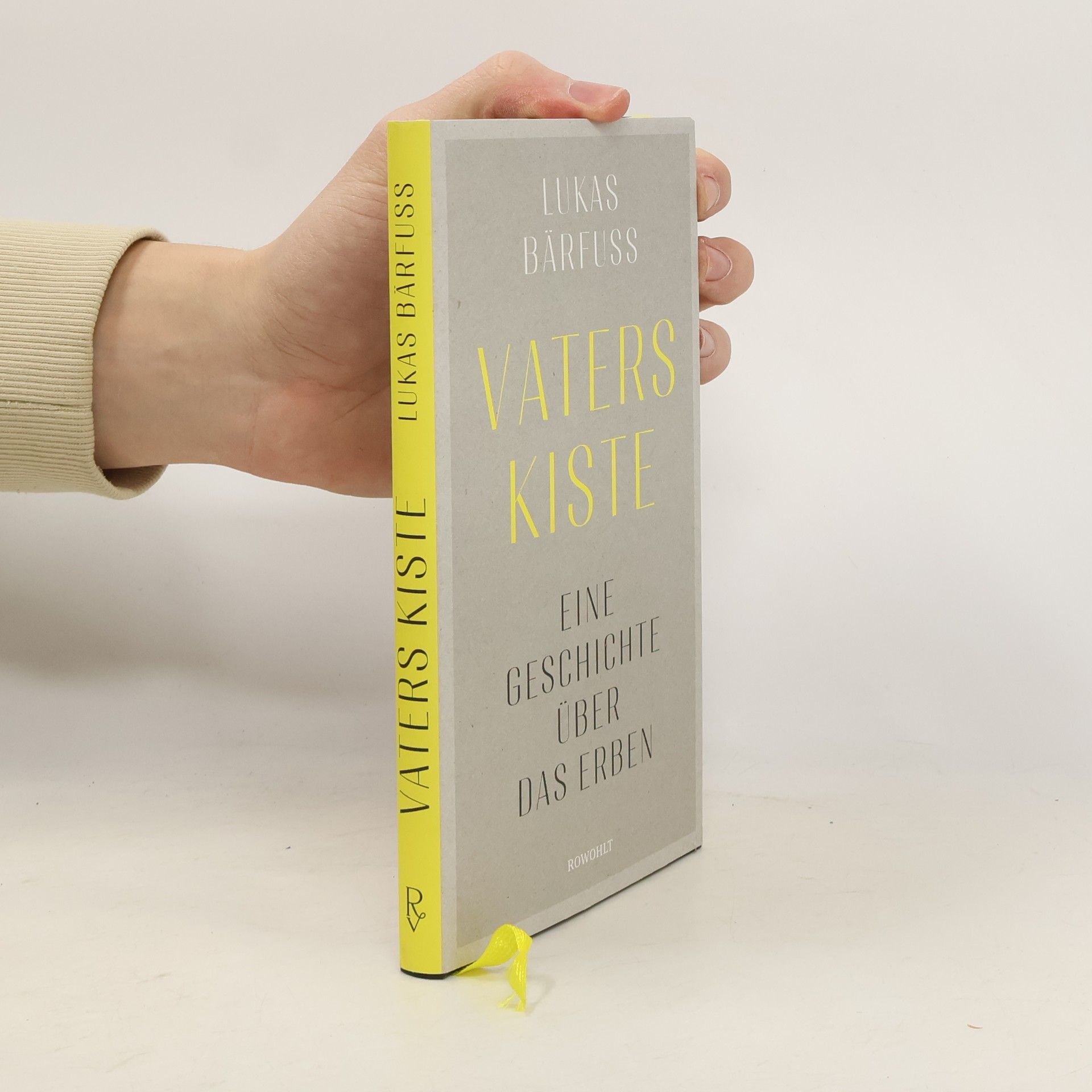 Lukas Bärfuss Vaters Kiste