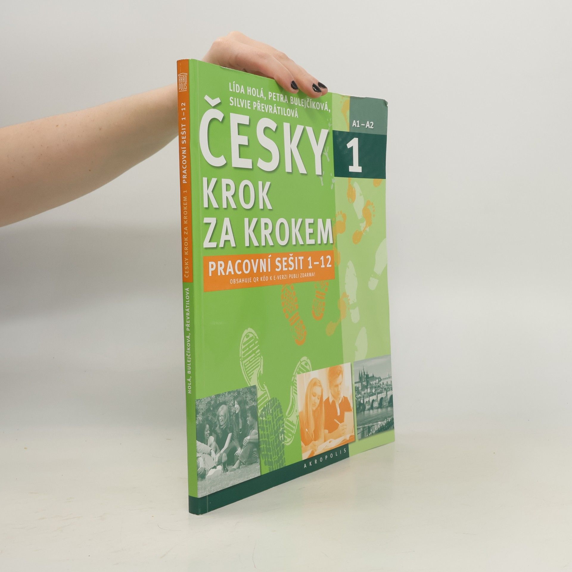 Lída Holá Česky krok za krokem 1. A1-A2. Pracovní sešit 1-12