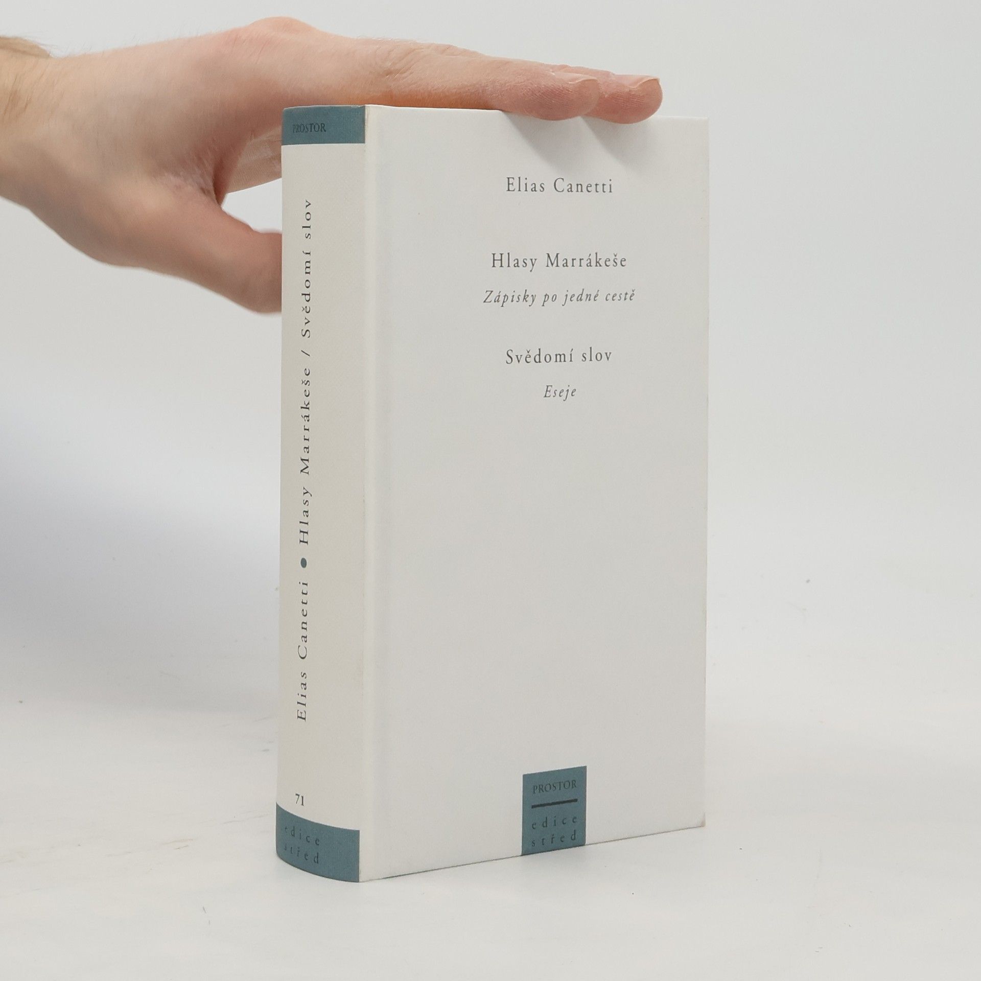 Elias Canetti Hlasy Marrákeše