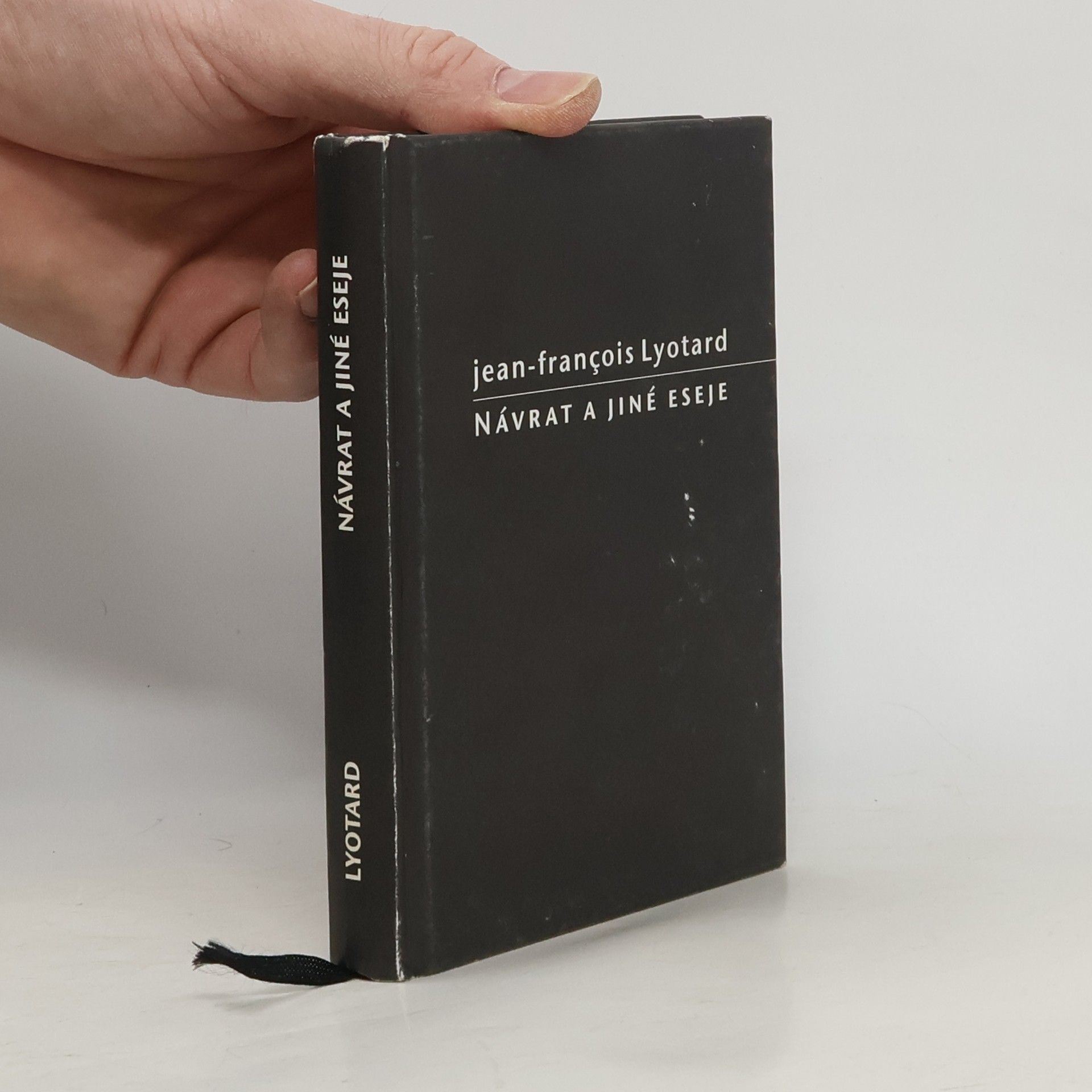 Jean Francois Lyotard Návrat a jiné eseje