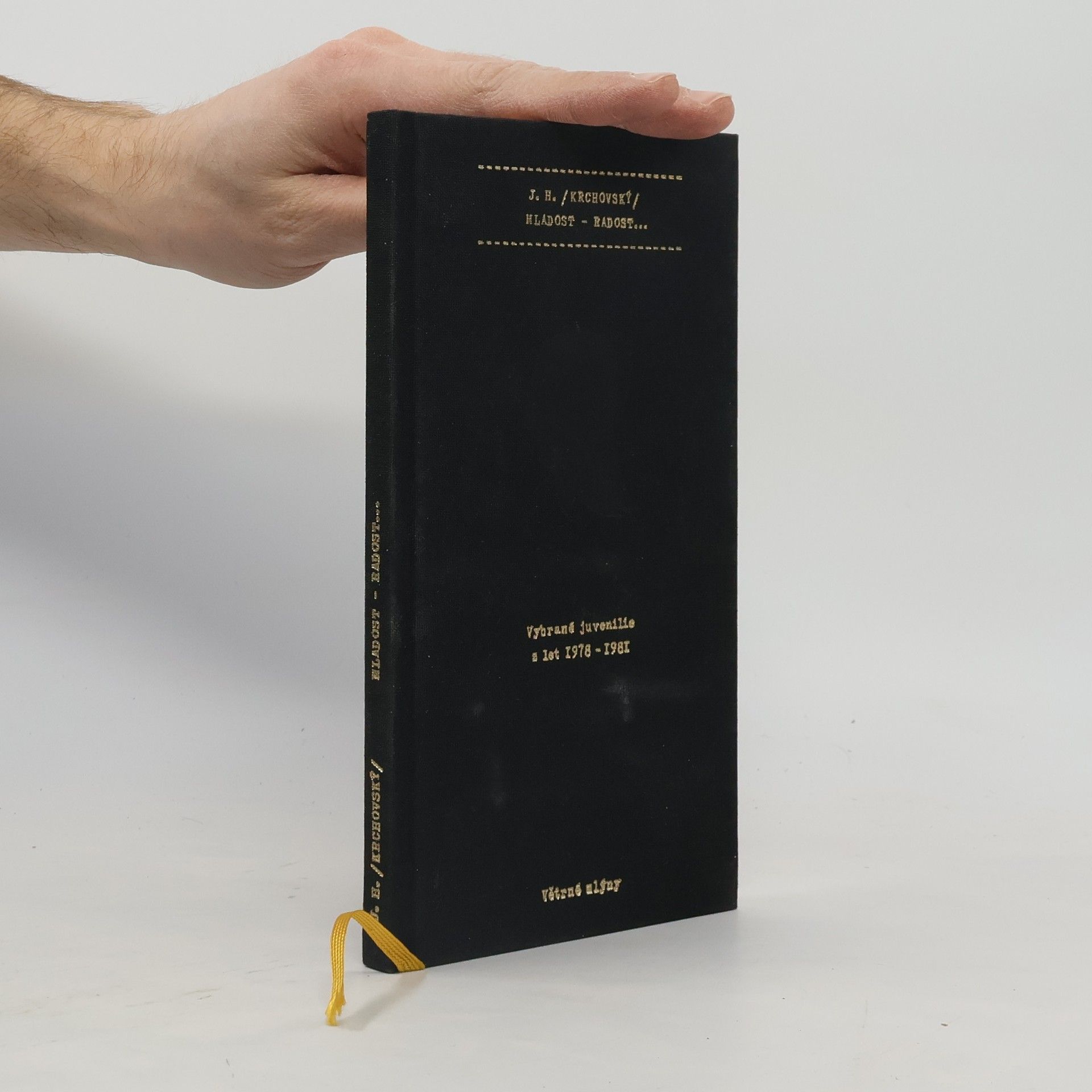 J. H. Krchovský Mladost - radost...