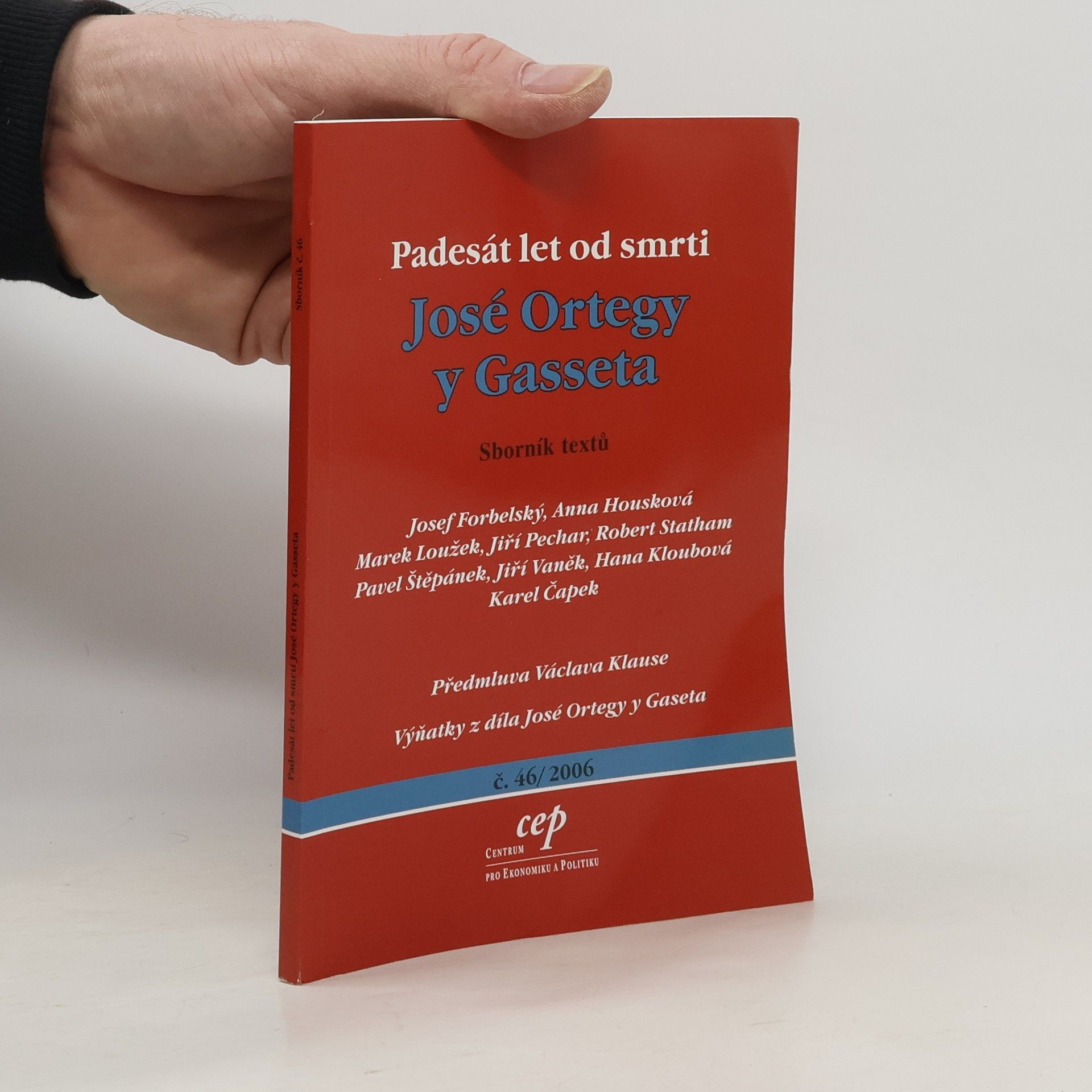 Padesát let od smrti José Ortegy y Gasseta