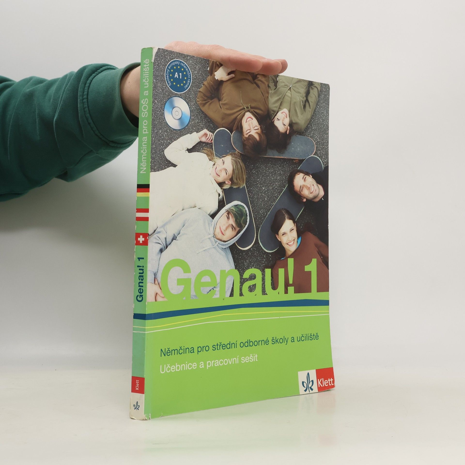 Carla Tkadlečková Genau! : němčina pro střední odborné školy a učiliště : učebnice a pracovní sešit. 1